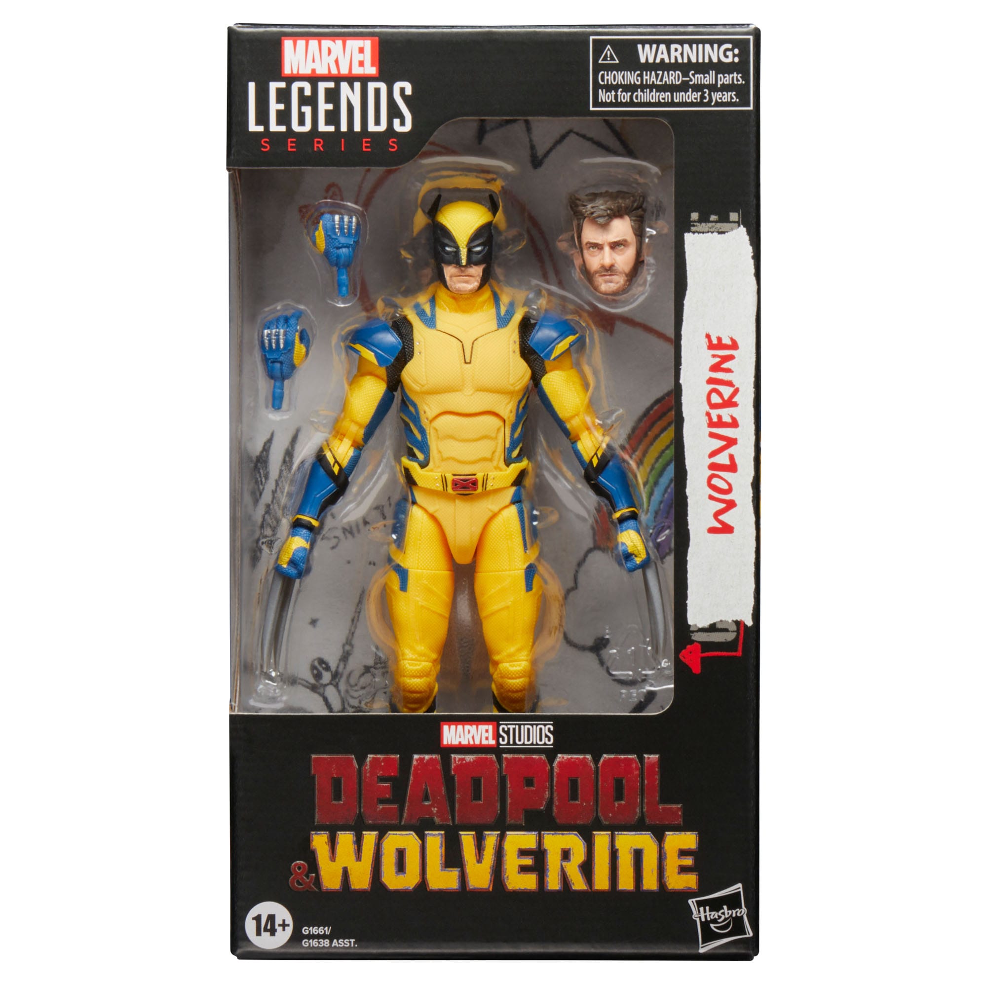Marvel Legends: Wolverine (Deadpool & Wolverine)-Actionfiguren-Hasbro-Mighty Underground