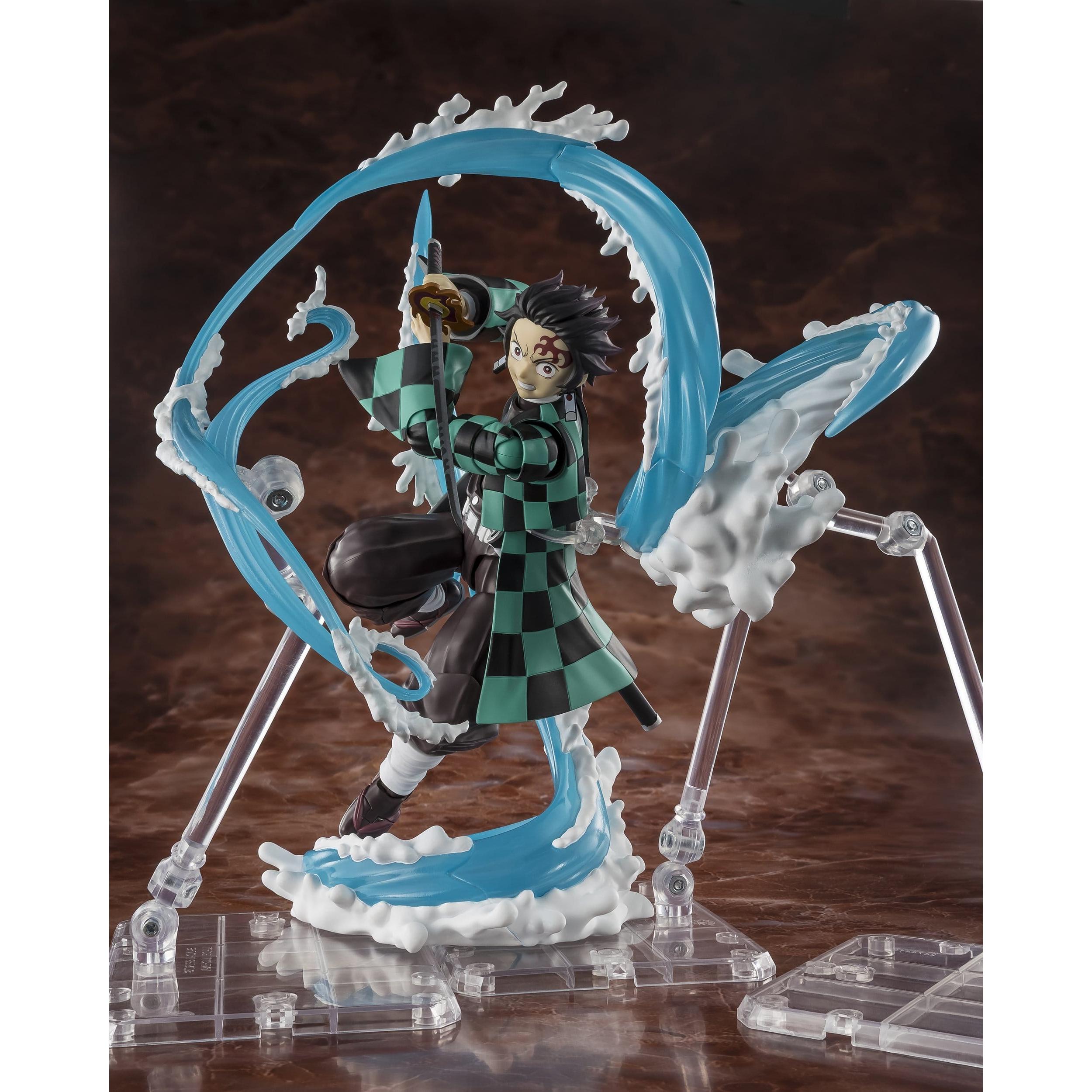 Demon Slayer Kimetsu no Yaiba: Tanjiro Kamado & Giyu Tomioka Water Breathing Option Parts Set-Actionfiguren-Bandai Tamashii Nations-Mighty Underground