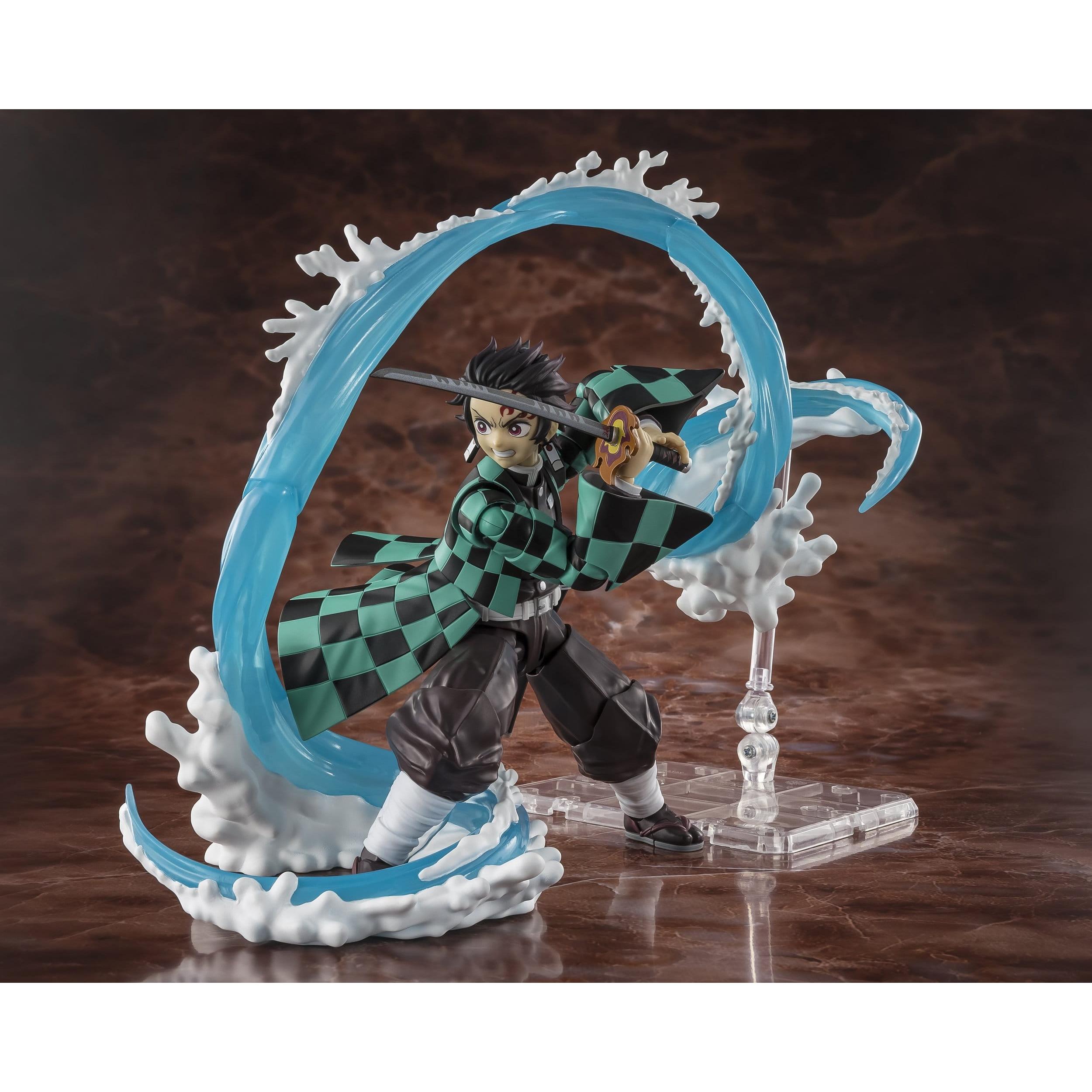 Demon Slayer Kimetsu no Yaiba: Tanjiro Kamado & Giyu Tomioka Water Breathing Option Parts Set-Actionfiguren-Bandai Tamashii Nations-Mighty Underground