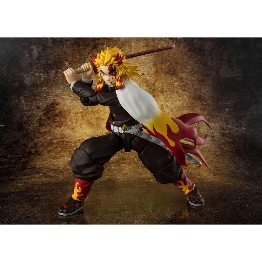 Demon Slayer: Kyojuro Rengoku-Actionfiguren-Bandai Tamashii Nations-Mighty Underground