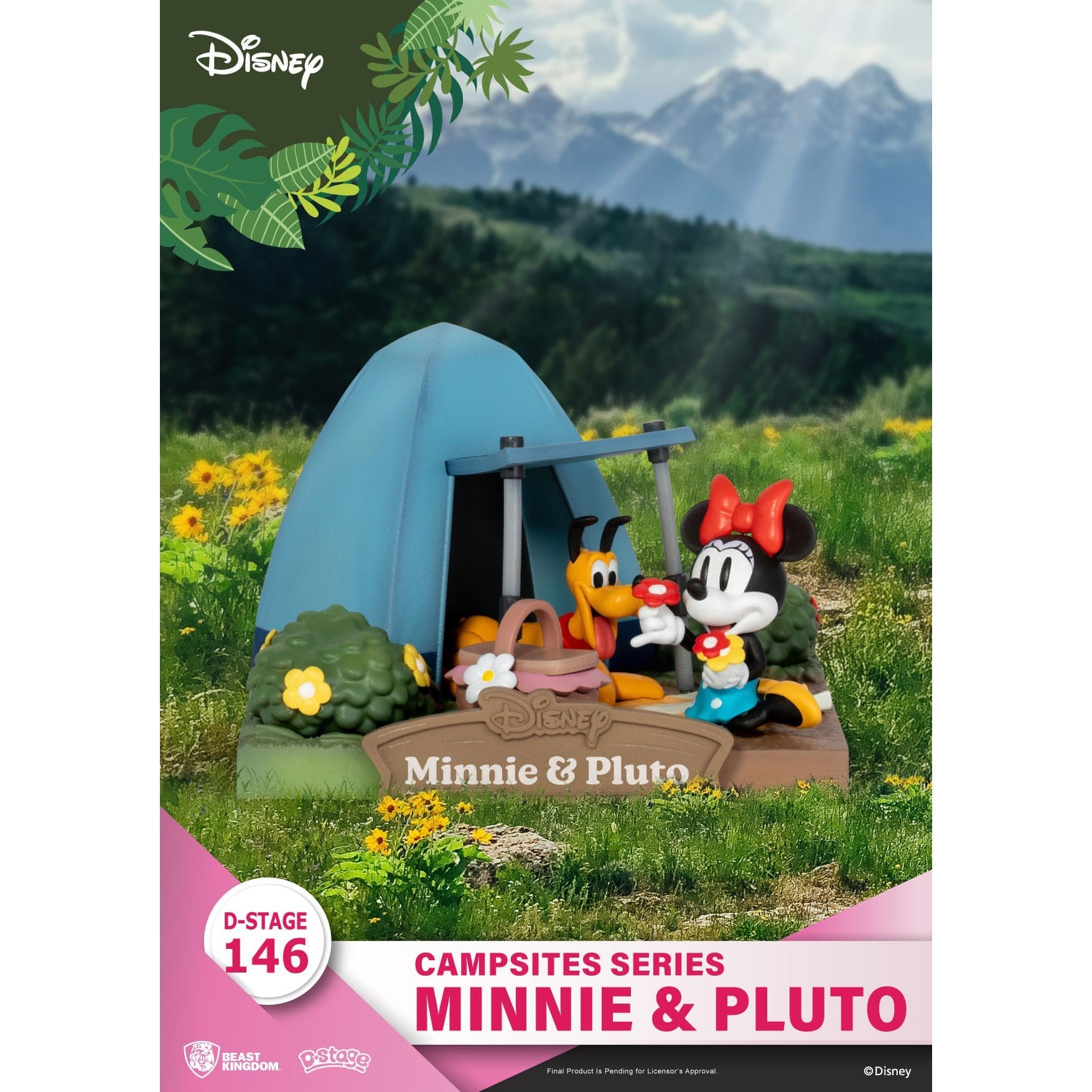 Disney: Campsite Series - D-Stage Diorama - 4-er Set-Diorama-Beast Kingdom-Mighty Underground
