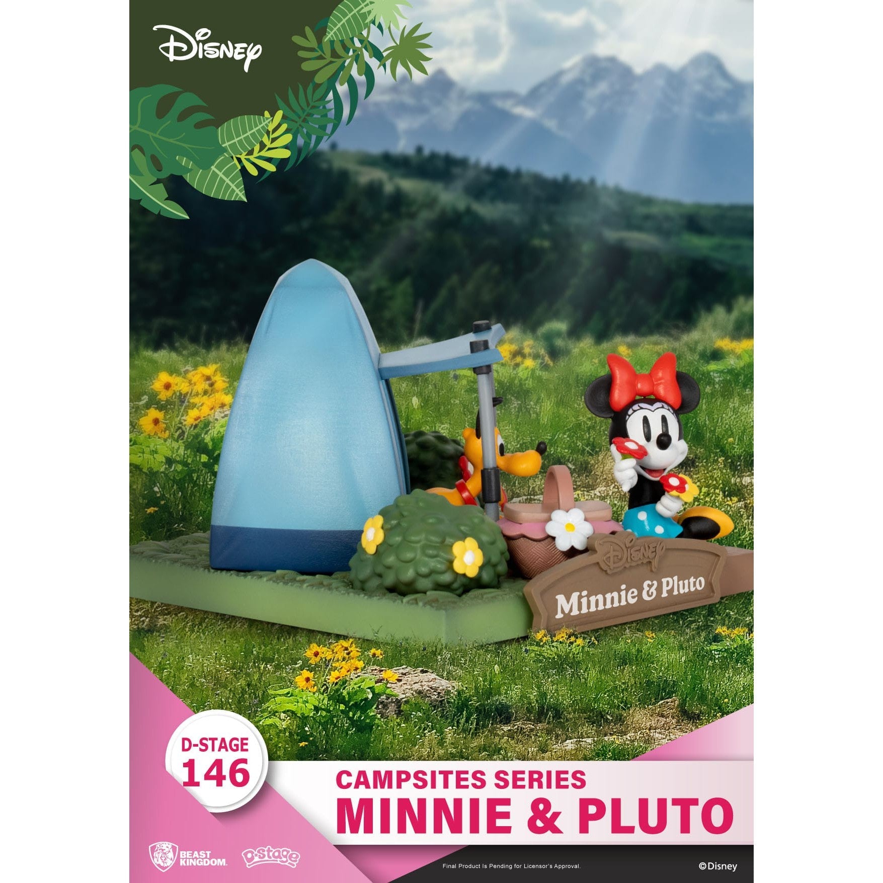 Disney: Campsite Series - D-Stage Diorama - 4-er Set-Diorama-Beast Kingdom-Mighty Underground