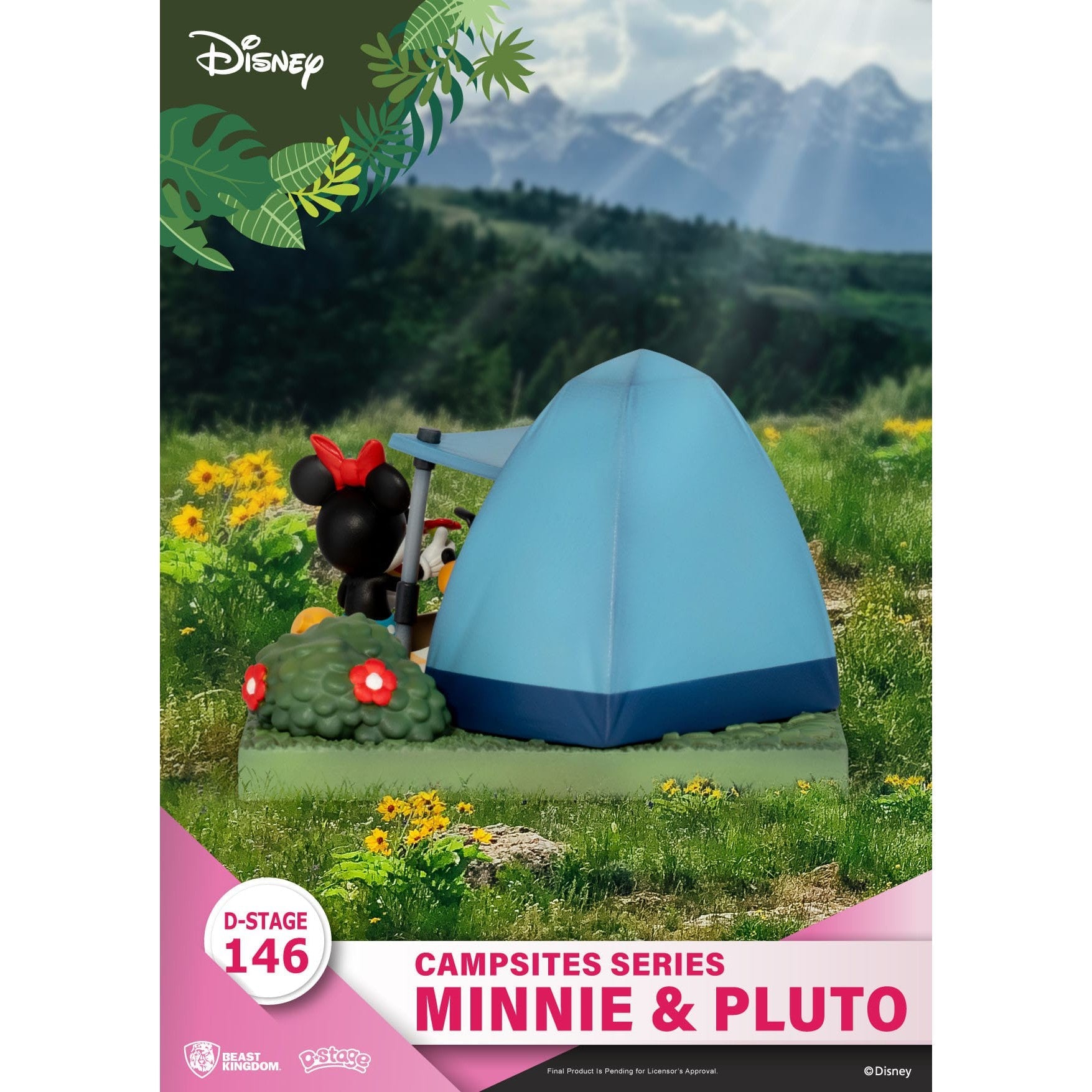 Disney: Campsite Series - D-Stage Diorama - 4-er Set-Diorama-Beast Kingdom-Mighty Underground