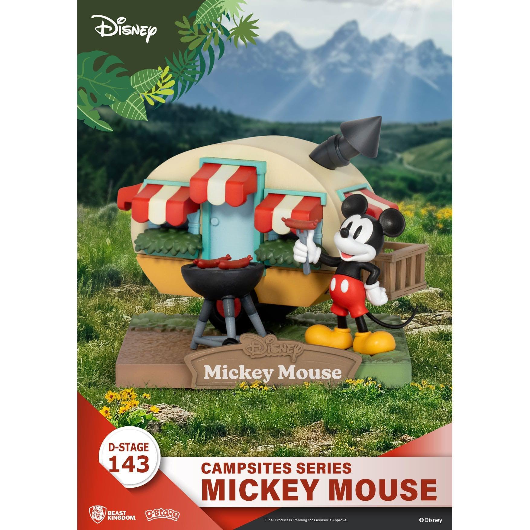 Disney: Campsite Series - D-Stage Diorama - 4-er Set-Diorama-Beast Kingdom-Mighty Underground