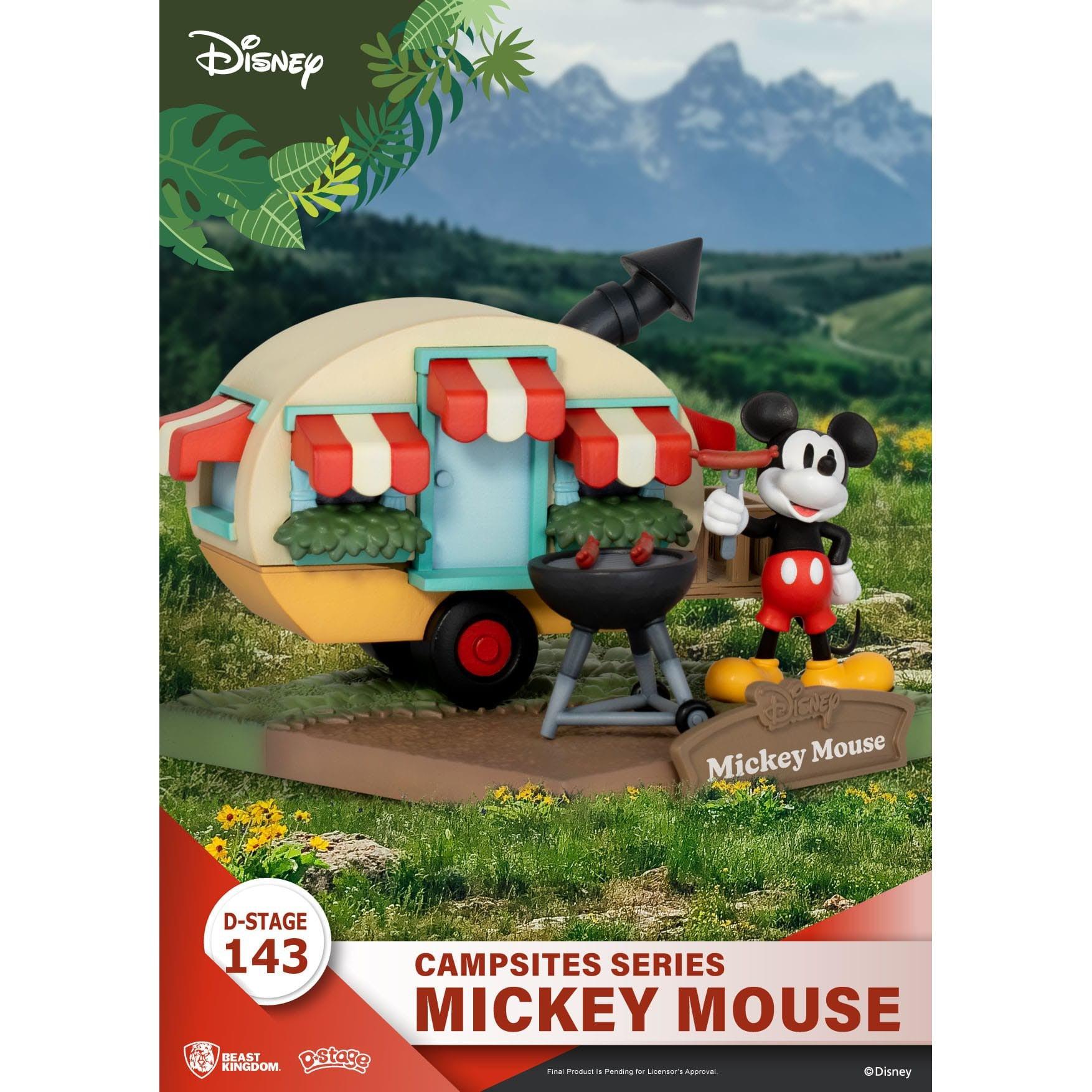 Disney: Campsite Series - D-Stage Diorama - 4-er Set-Diorama-Beast Kingdom-Mighty Underground