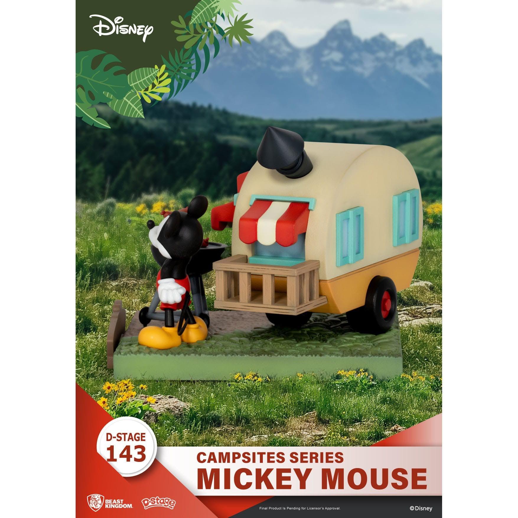 Disney: Campsite Series - D-Stage Diorama - 4-er Set-Diorama-Beast Kingdom-Mighty Underground
