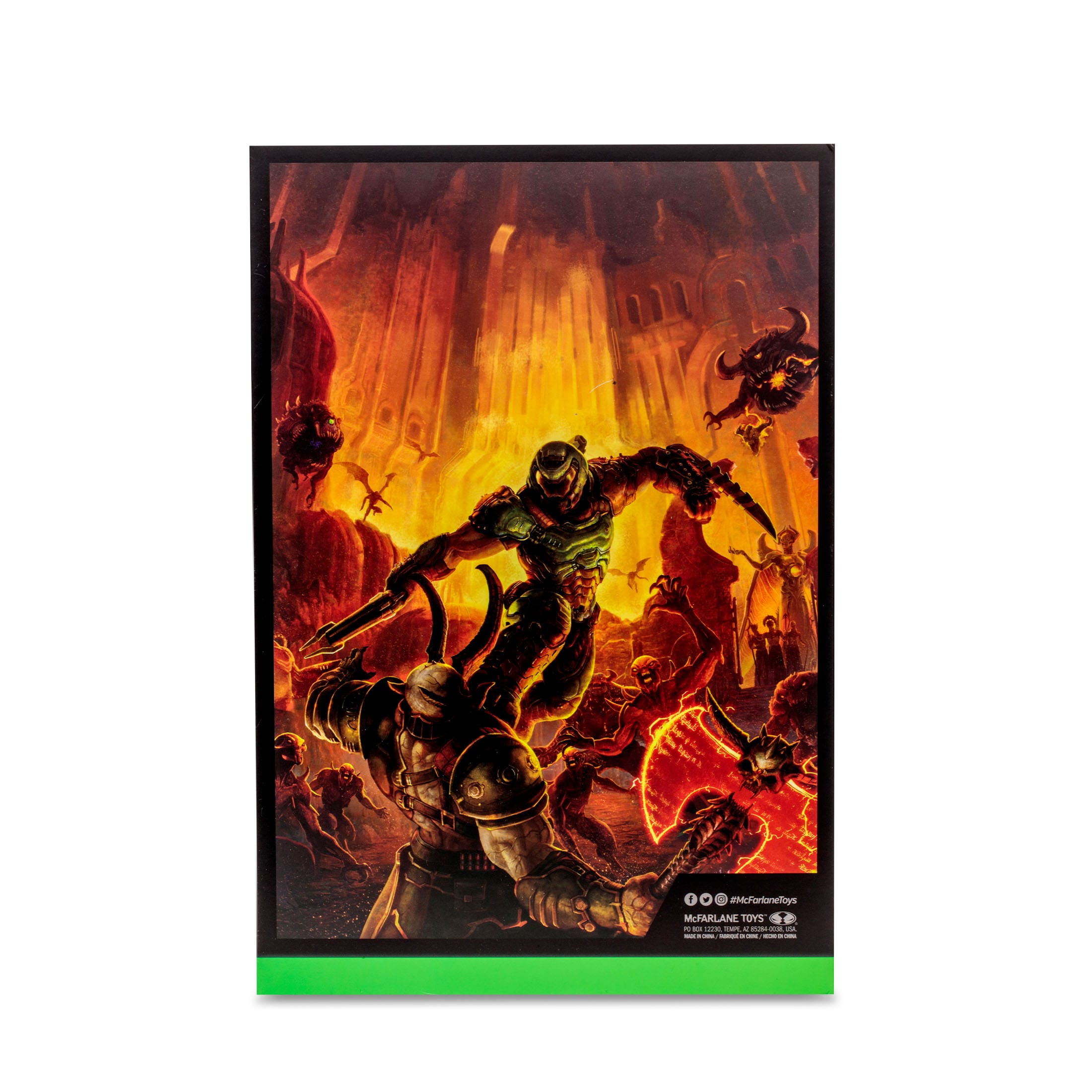 Doom: Doom Slayer (Classic, Glow In The Dark Edition)-Actionfiguren-McFarlane Toys-Mighty Underground