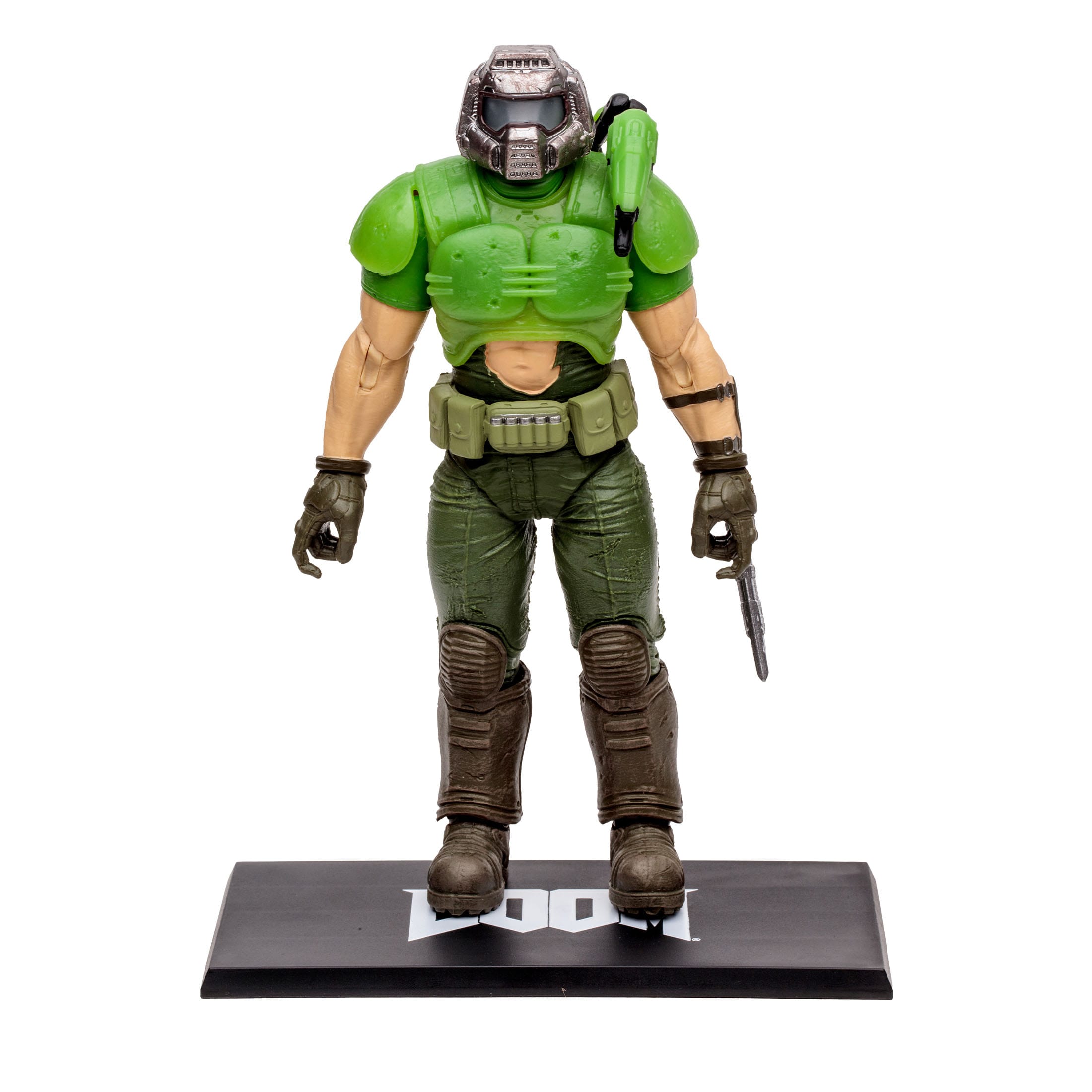 Doom: Doom Slayer (Classic, Glow In The Dark Edition)-Actionfiguren-McFarlane Toys-Mighty Underground