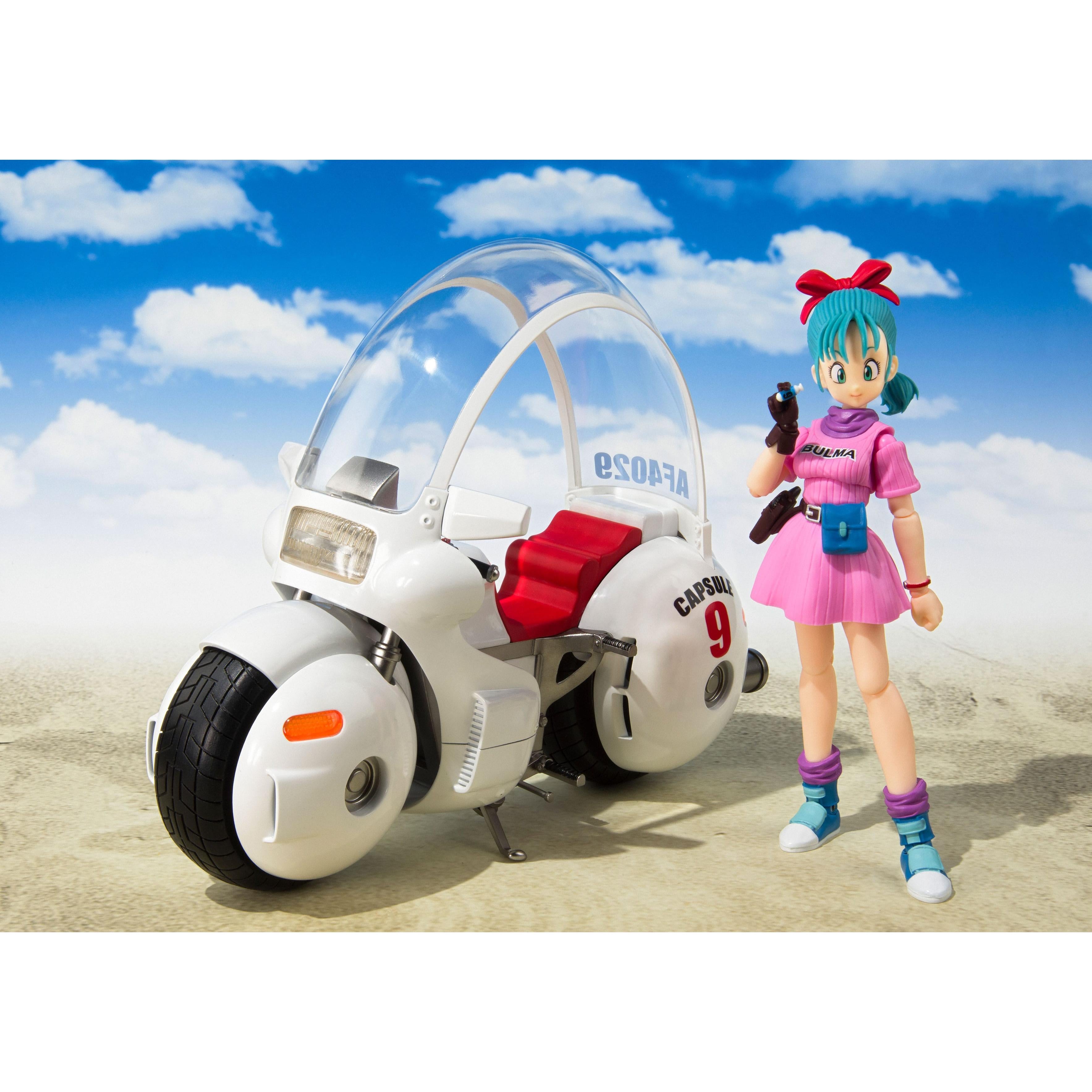 Dragon Ball: Bulma's Motorcycle Hoipoi Capsule No. 9-Actionfiguren-Bandai Tamashii Nations-Mighty Underground