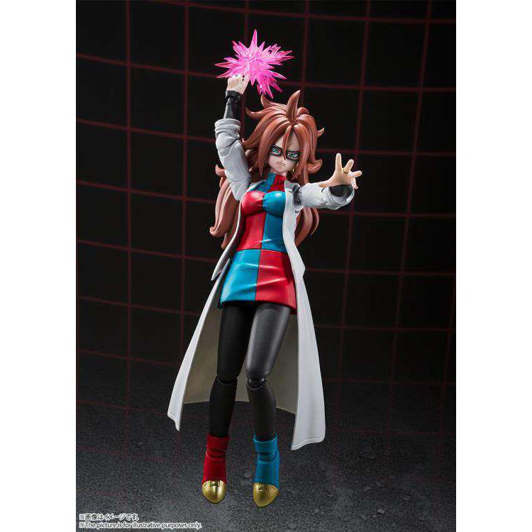 Dragon Ball FighterZ: Android 21 (Lab Coat)-Actionfiguren-Bandai Tamashii Nations-Mighty Underground