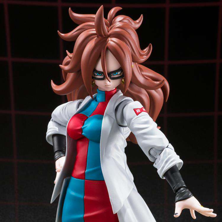 Dragon Ball FighterZ: Android 21 (Lab Coat)-Actionfiguren-Bandai Tamashii Nations-Mighty Underground