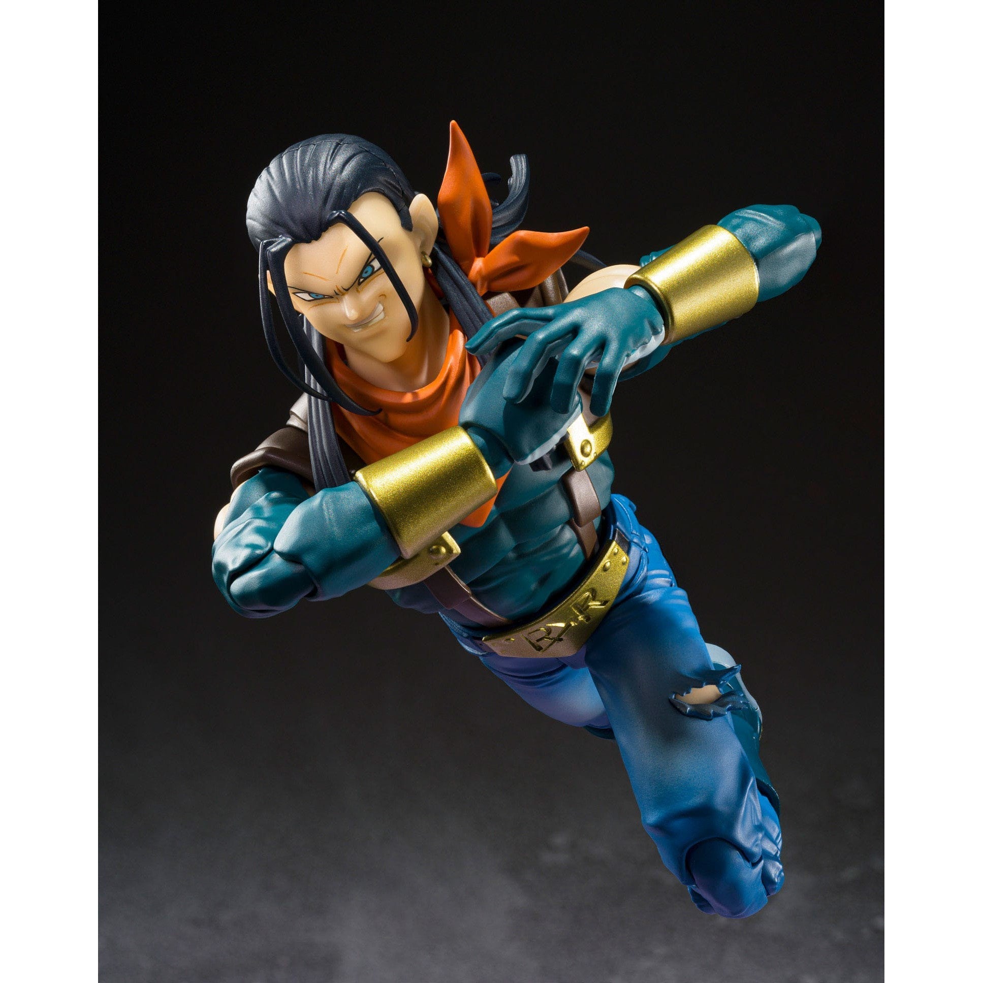 Dragon Ball GT: Super Android 17-Actionfiguren-Bandai Tamashii Nations-Mighty Underground