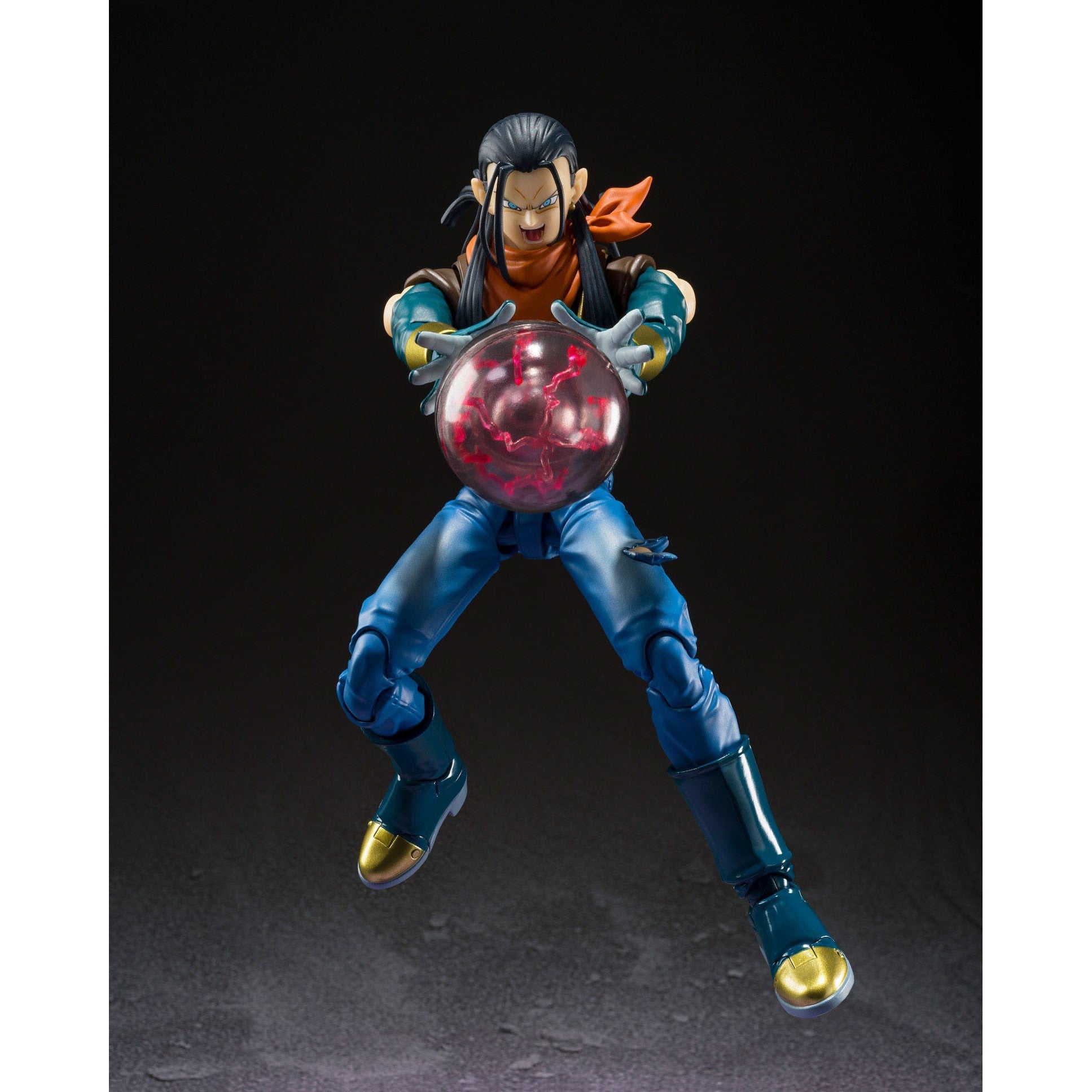 Dragon Ball GT: Super Android 17-Actionfiguren-Bandai Tamashii Nations-Mighty Underground