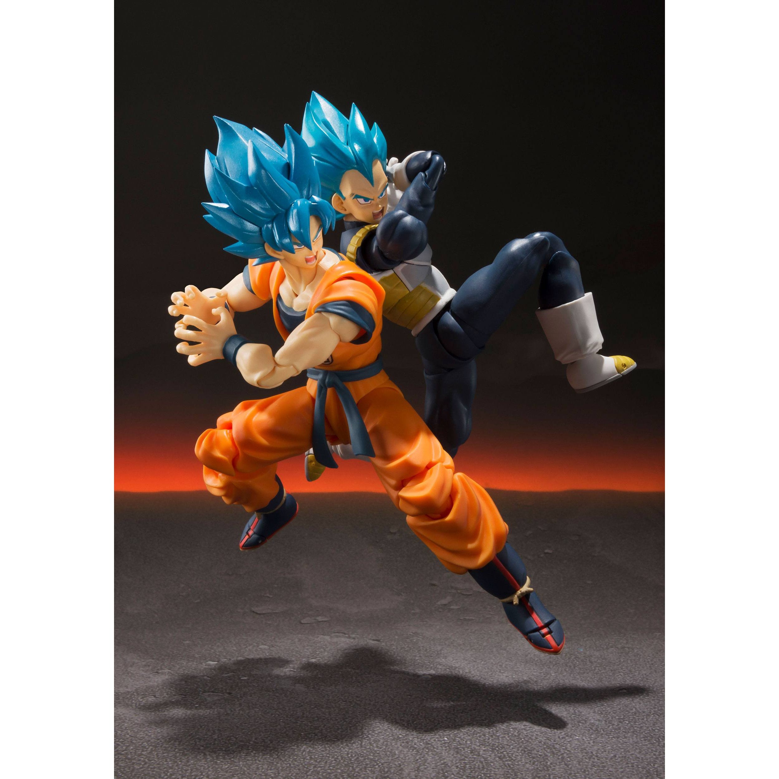 Dragon Ball Super Broly: SSGSS Son Goku-Actionfiguren-Bandai Tamashii Nations-Mighty Underground