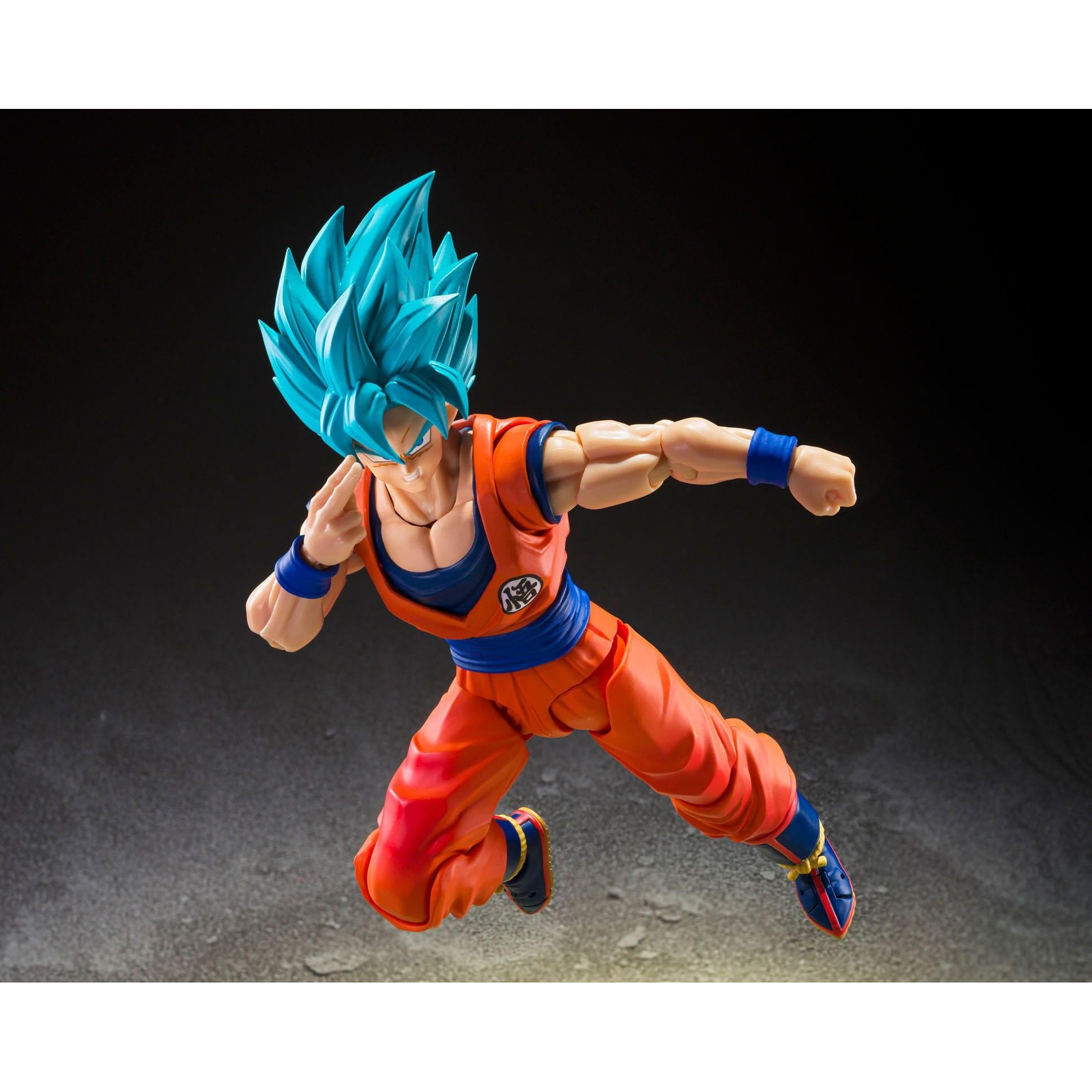 Dragon Ball Super: Super Saiyan God Super Son Guko (Blue power transcending Limits)-Actionfiguren-Bandai Tamashii Nations-Mighty Underground