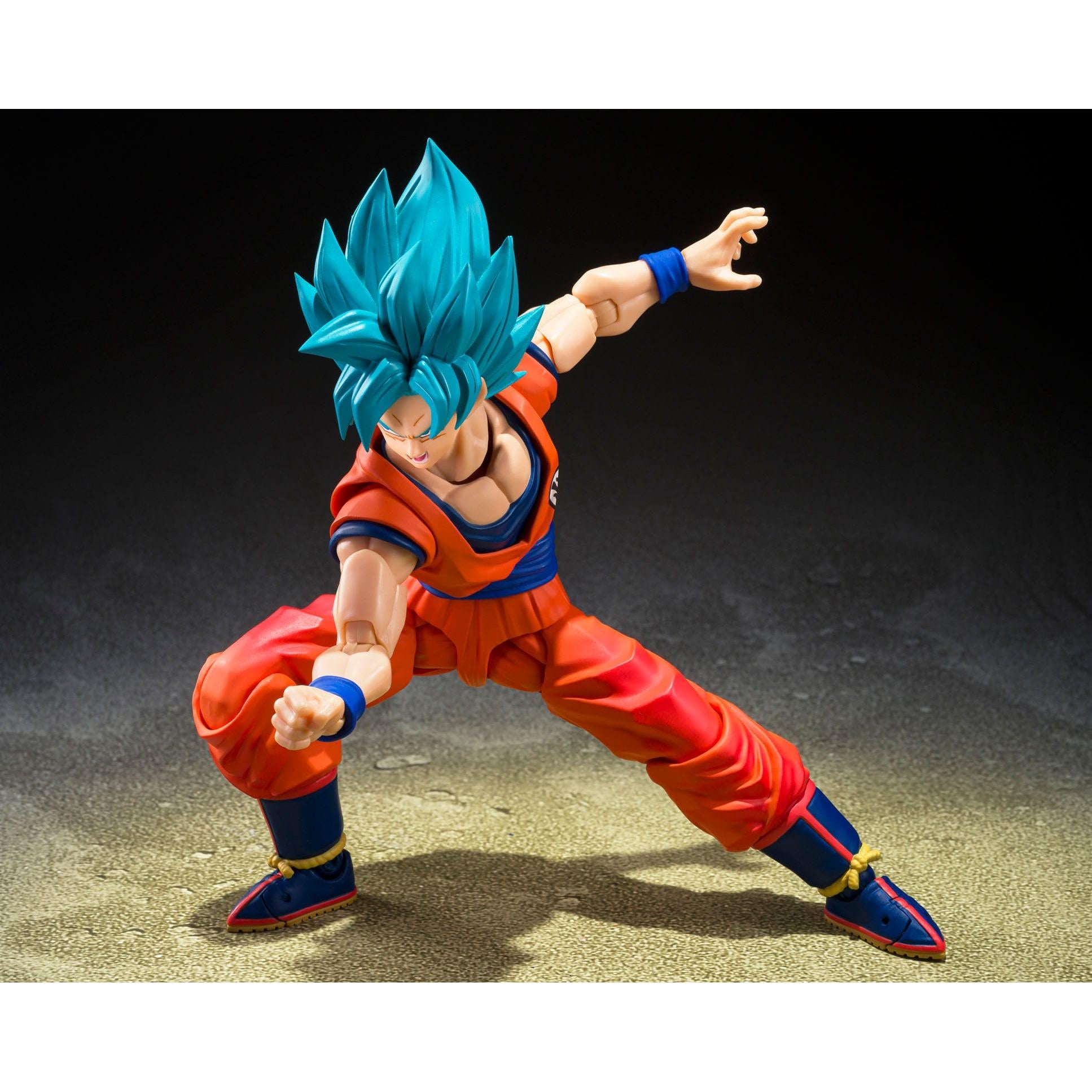 Dragon Ball Super: Super Saiyan God Super Son Guko (Blue power transcending Limits)-Actionfiguren-Bandai Tamashii Nations-Mighty Underground