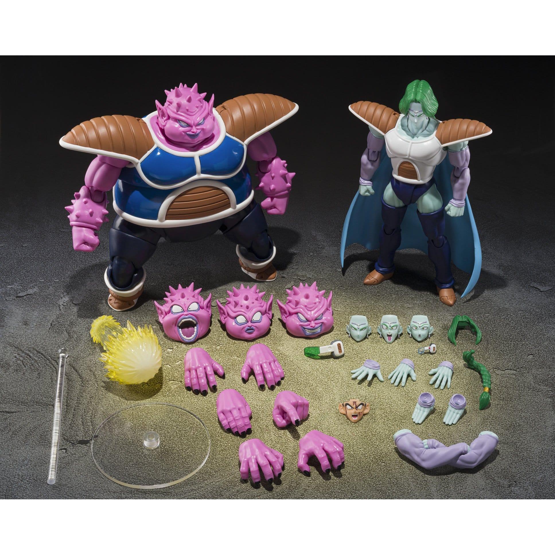 Dragon Ball Z: Dodoria & Zarbon Bardock the Father of Goku-Actionfiguren-Bandai Tamashii Nations-Mighty Underground