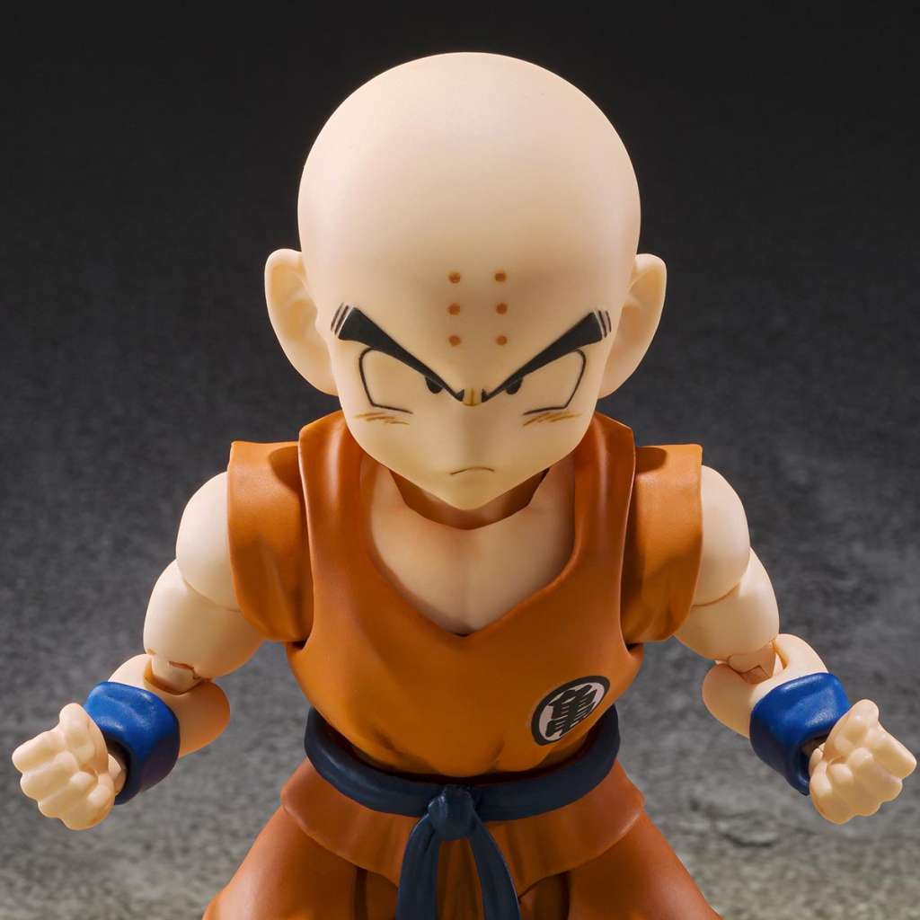 Dragon Ball Z: Krillin (Son Goku's Old Friend)-Actionfiguren-Bandai Tamashii Nations-Mighty Underground