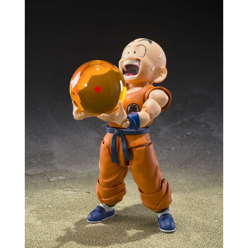 Dragon Ball Z: Krillin (Son Goku's Old Friend)-Actionfiguren-Bandai Tamashii Nations-Mighty Underground