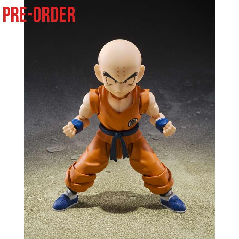 Dragon Ball Z: Krillin (Son Goku's Old Friend)-Actionfiguren-Bandai Tamashii Nations-Mighty Underground