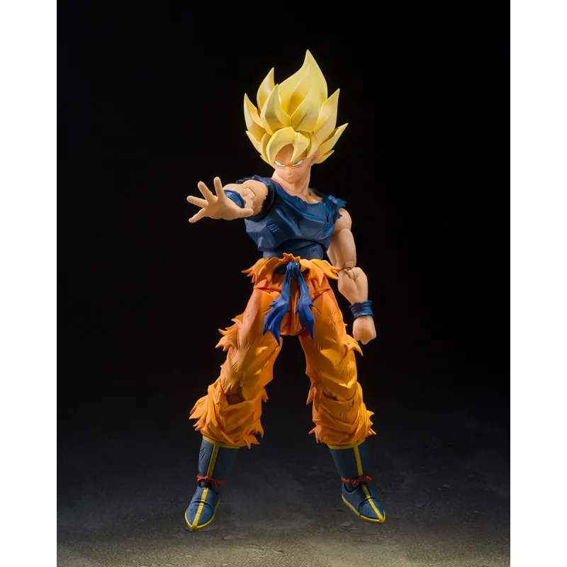 Dragon Ball Z: Super Saiyan Son Goku (Fighter of Rage)-Actionfiguren-Bandai Tamashii Nations-Mighty Underground