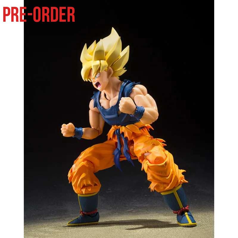 Dragon Ball Z: Super Saiyan Son Goku (Fighter of Rage)-Actionfiguren-Bandai Tamashii Nations-Mighty Underground
