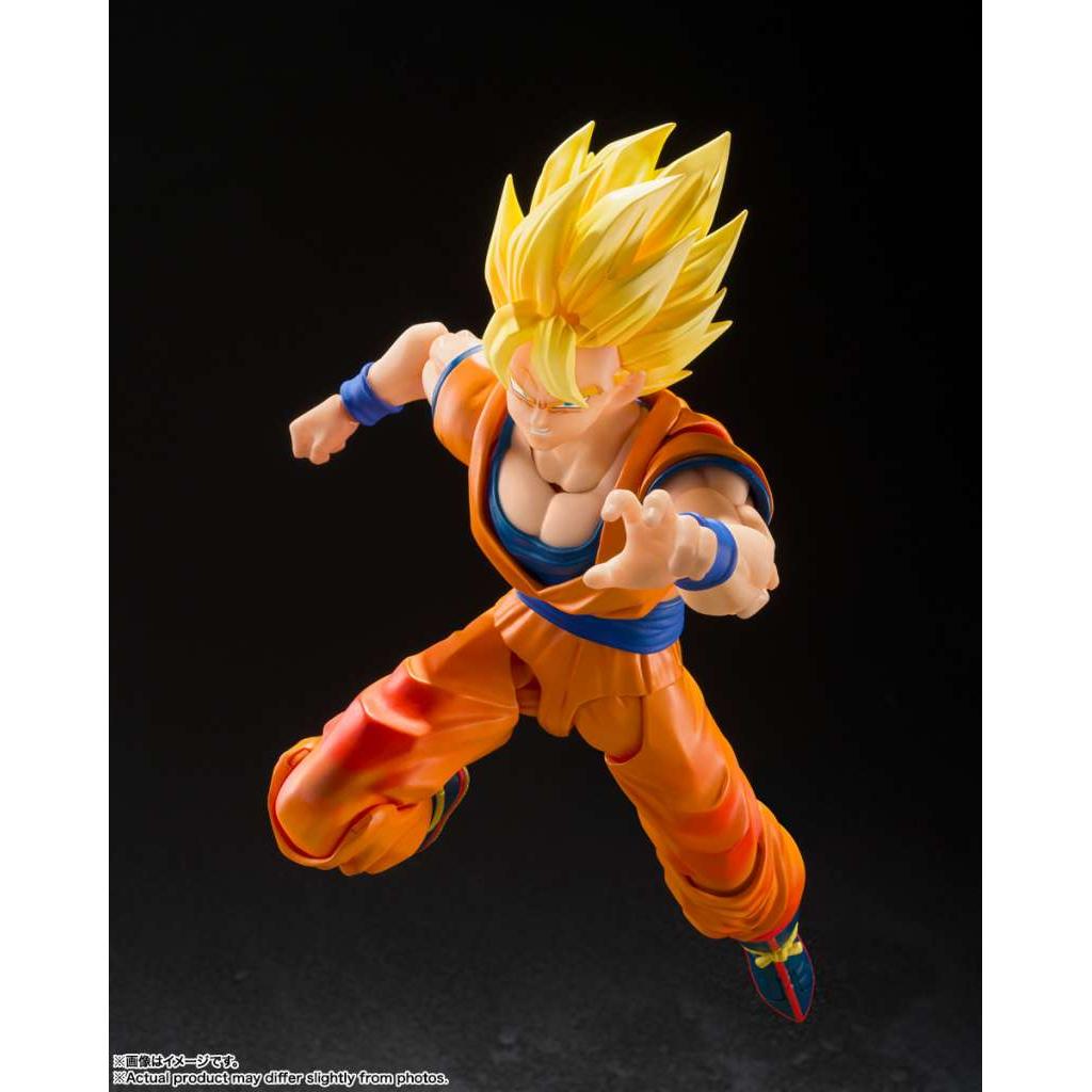 Dragon Ball Z: Super Saiyan Son Goku (The Games Begin)-Actionfiguren-Bandai Tamashii Nations-Mighty Underground
