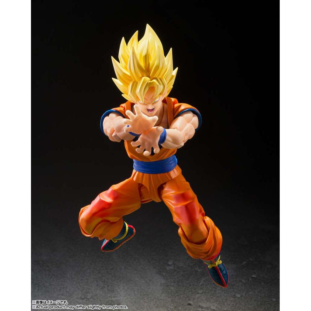 Dragon Ball Z: Super Saiyan Son Goku (The Games Begin)-Actionfiguren-Bandai Tamashii Nations-Mighty Underground