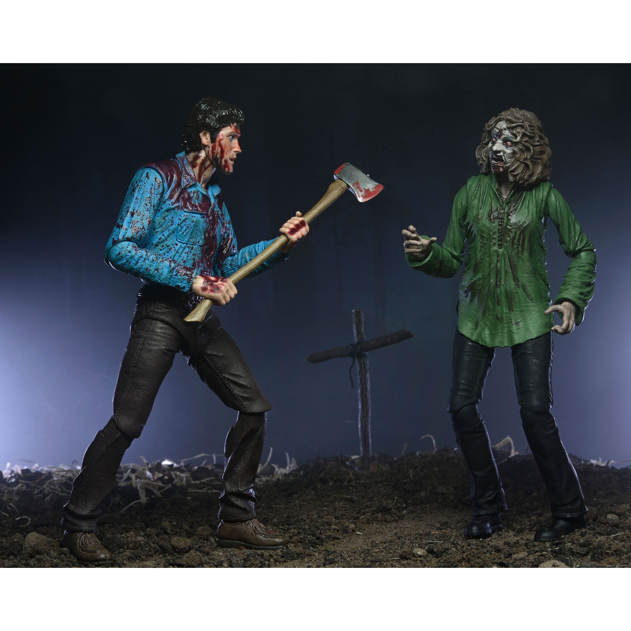Evil Dead: Ultimate Bloody Ash & Cheryl Williams - 2-Pack-Actionfiguren-NECA-Mighty Underground