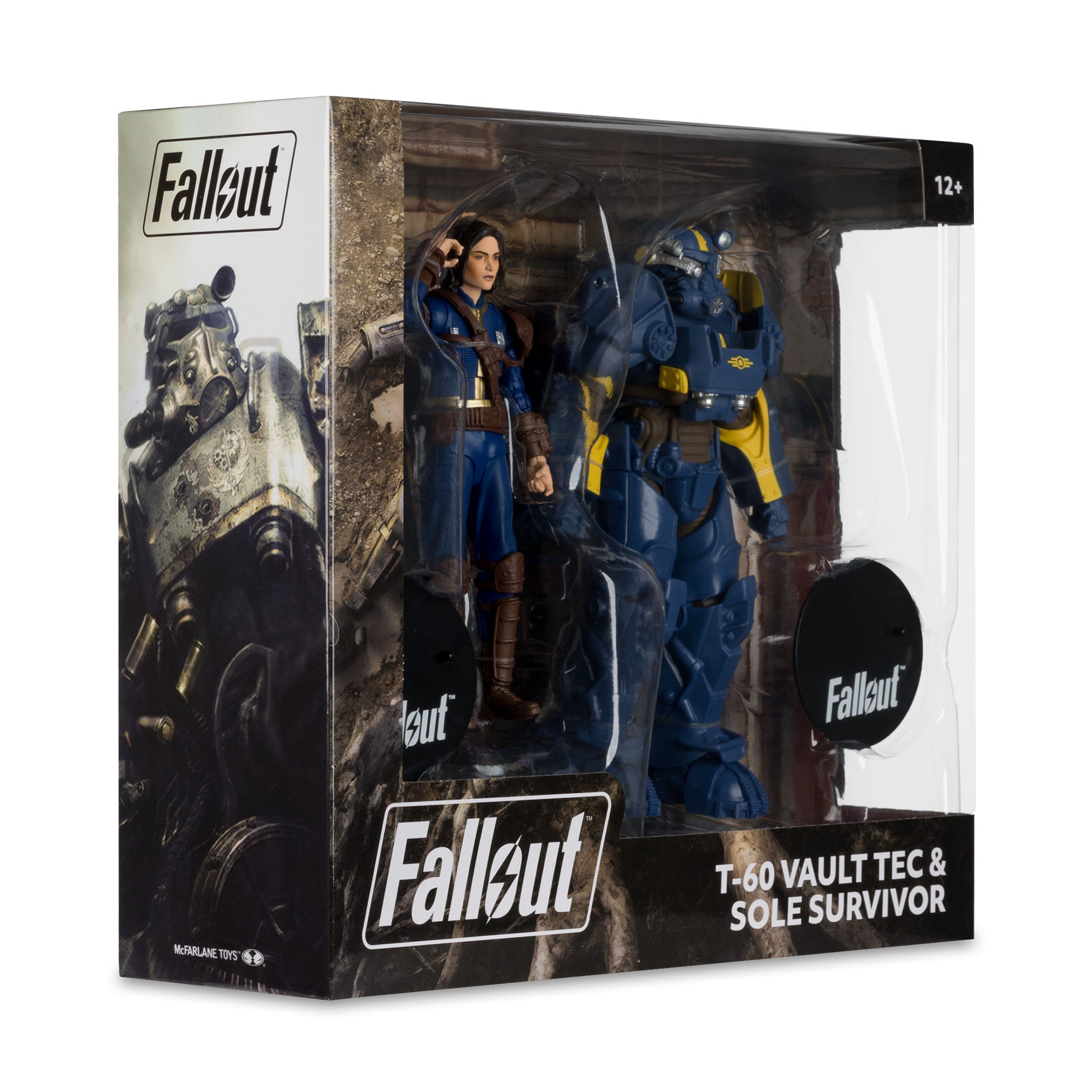 Fallout 4: T-60 Vault Tec & Sole Survivor - 2-Pack-Actionfiguren-McFarlane Toys-Mighty Underground