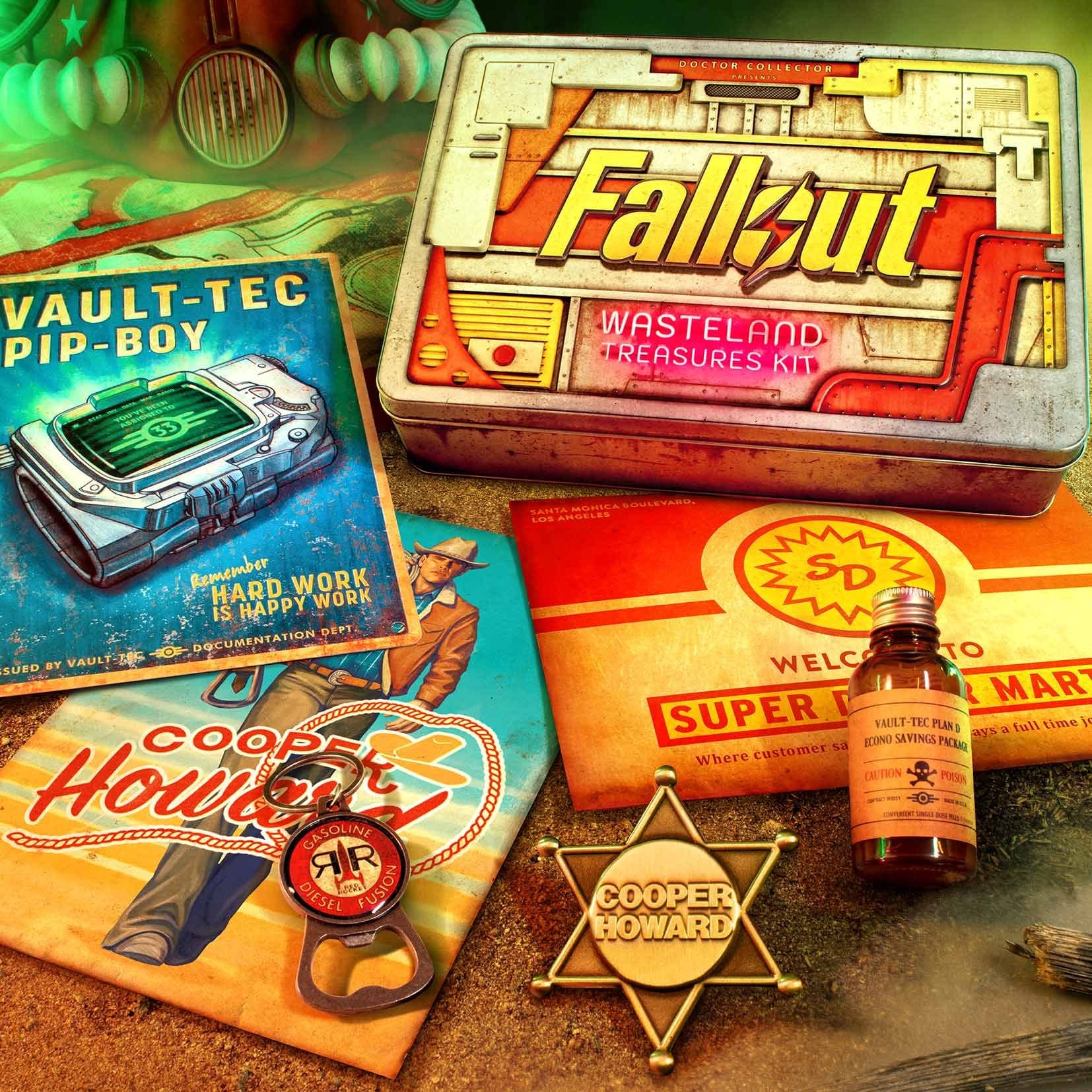 Fallout: Wasteland Treasures Kit-Replik-Dr. Collector-Mighty Underground