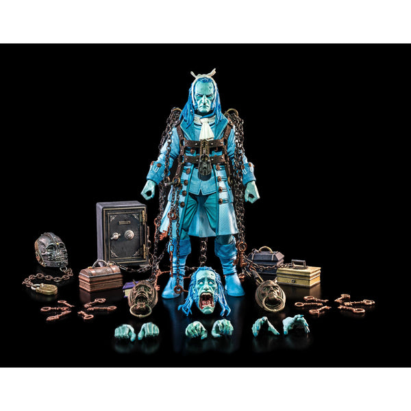 Figura Obscura: The Ghost of Jacob Marley (Haunted Blue, Exclusive)-Actionfiguren-Four Horsemen Toy Design-Mighty Underground