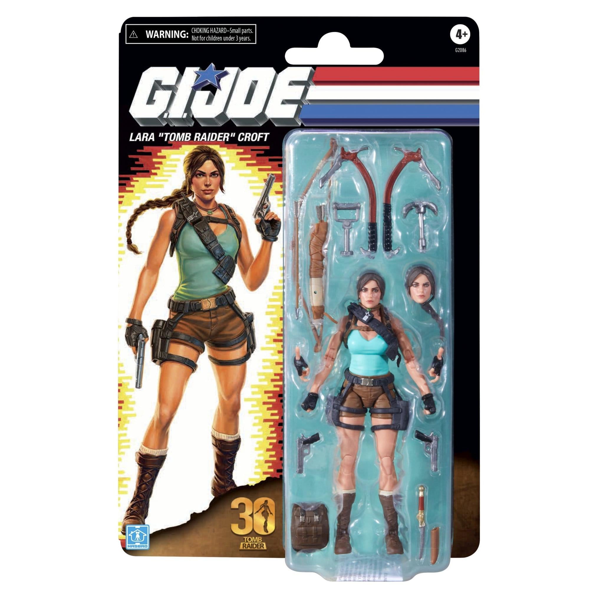 G.I. Joe Classified Series Collaborative: Lara "Tomb Raider" Croft-Actionfiguren-Hasbro-Mighty Underground