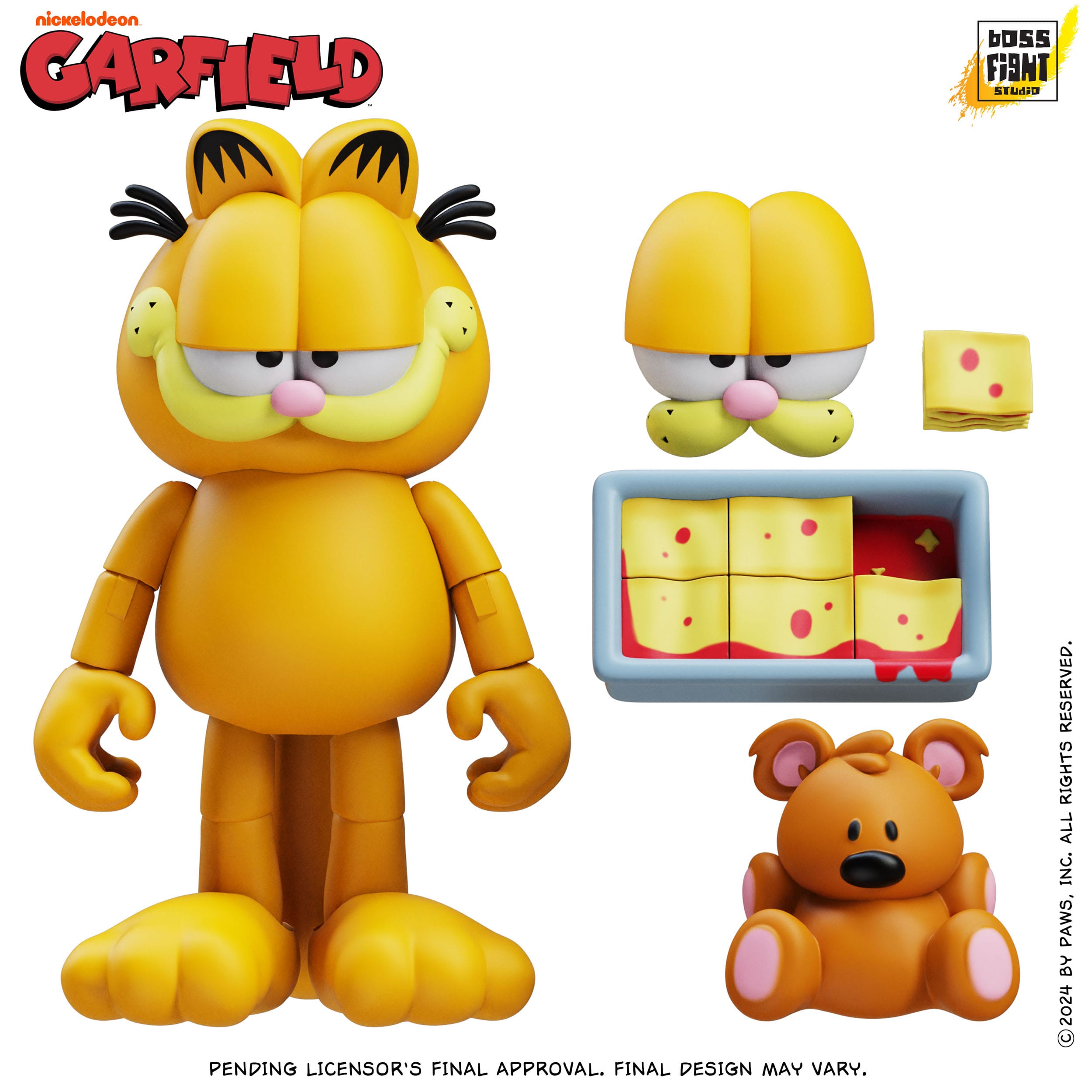 Garfield-Actionfiguren-Boss Fight Studio-Mighty Underground