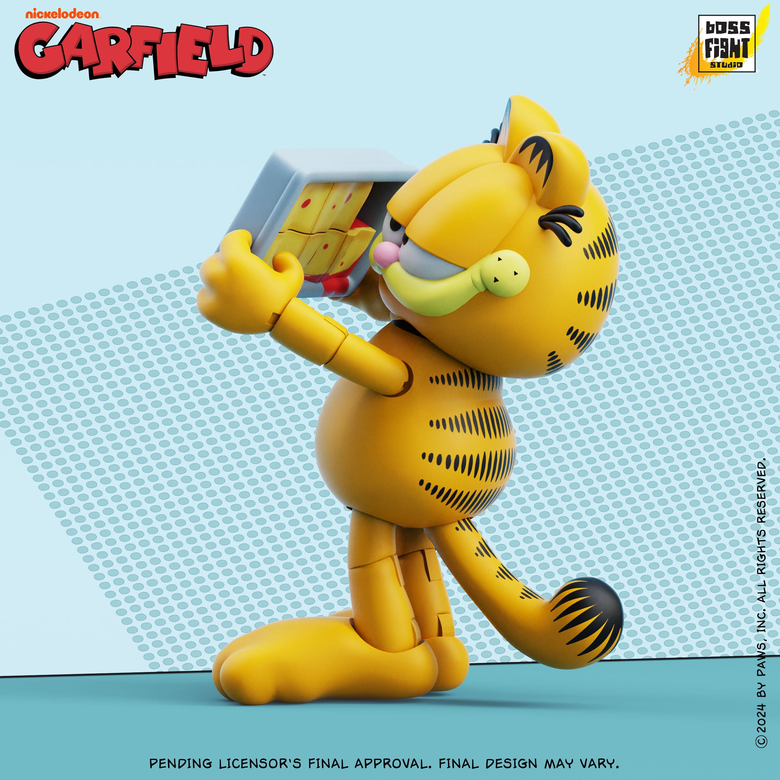 Garfield-Actionfiguren-Boss Fight Studio-Mighty Underground
