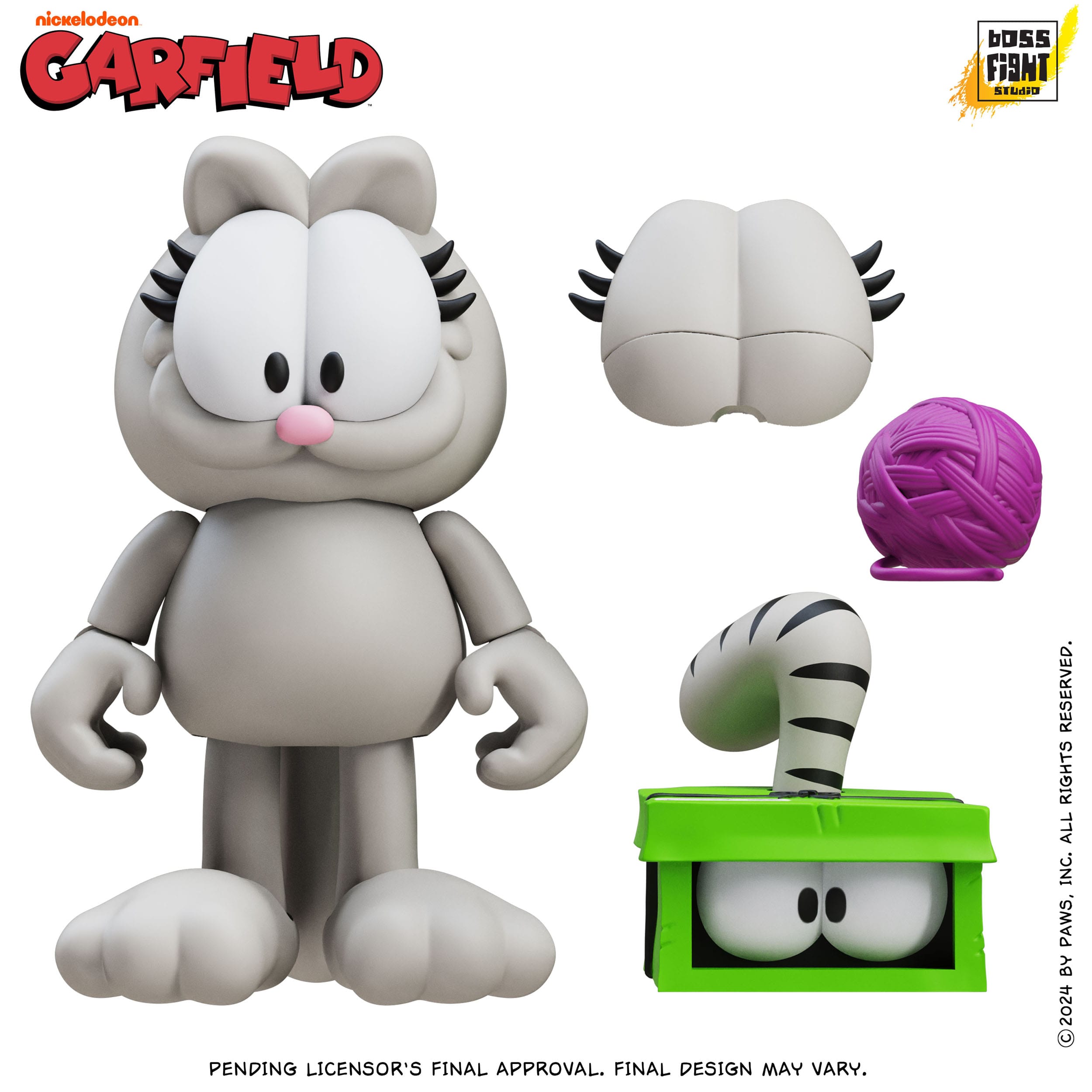 Garfield: Nermal-Actionfiguren-Boss Fight Studio-Mighty Underground