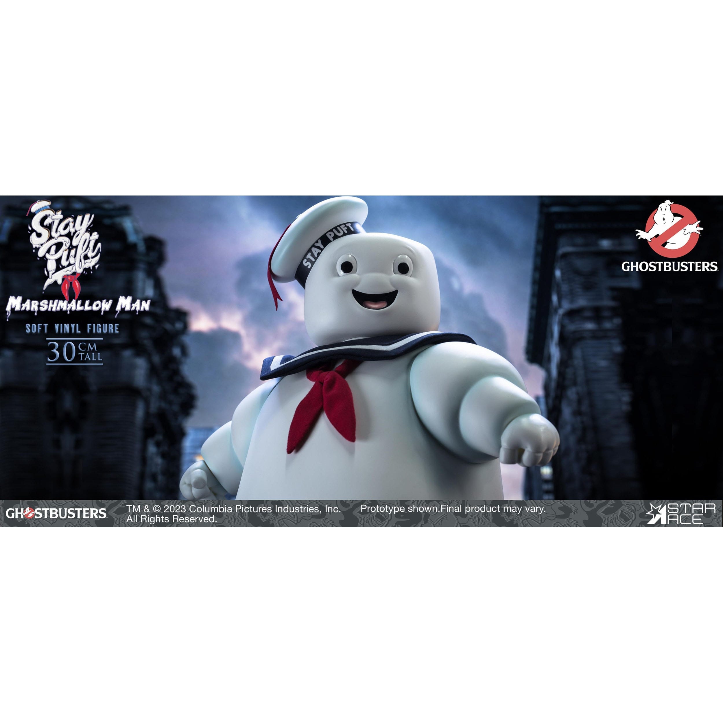 Ghostbusters: Stay-Puft Marshmallow Man - Deluxe Soft Vinyl Statue-Statuen-Star Ace Toys-Mighty Underground