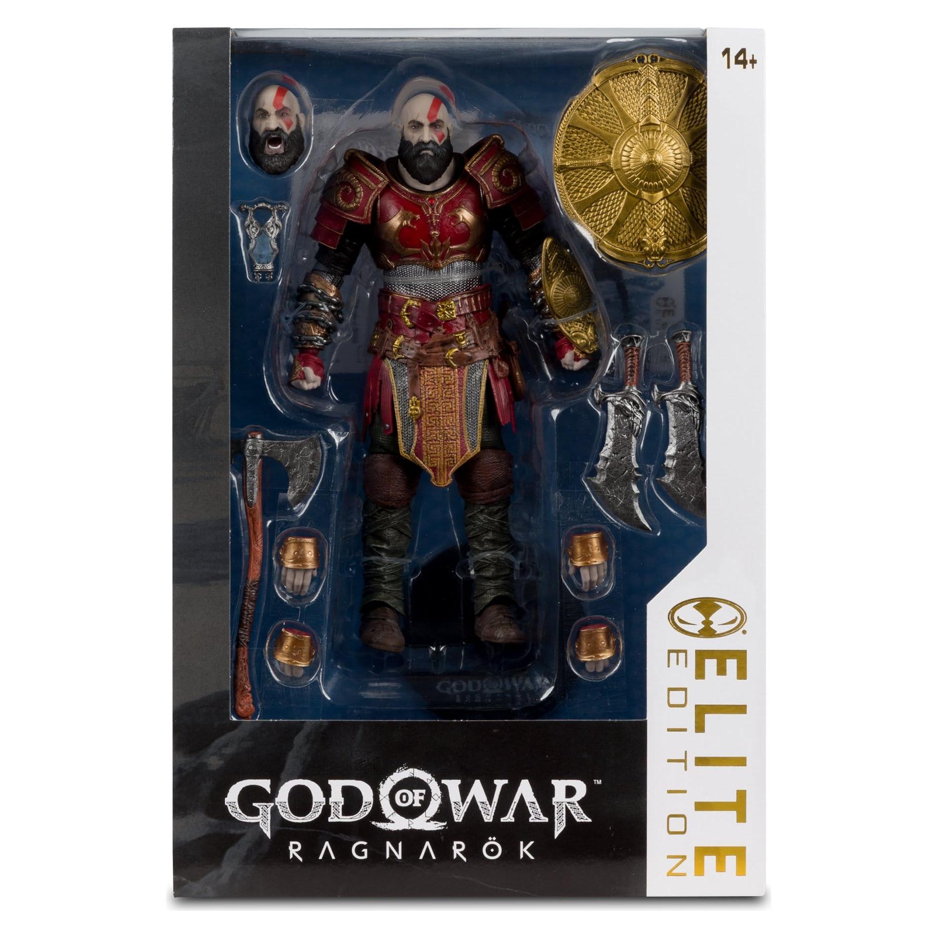 God of War Ragnarok: Kratos (Elite Edition #12)-Actionfiguren-McFarlane Toys-Mighty Underground