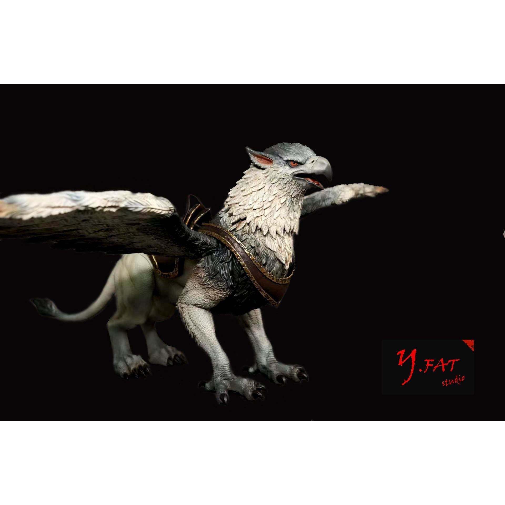 Griffon (White)-Actionfiguren-D20 Studio-Mighty Underground
