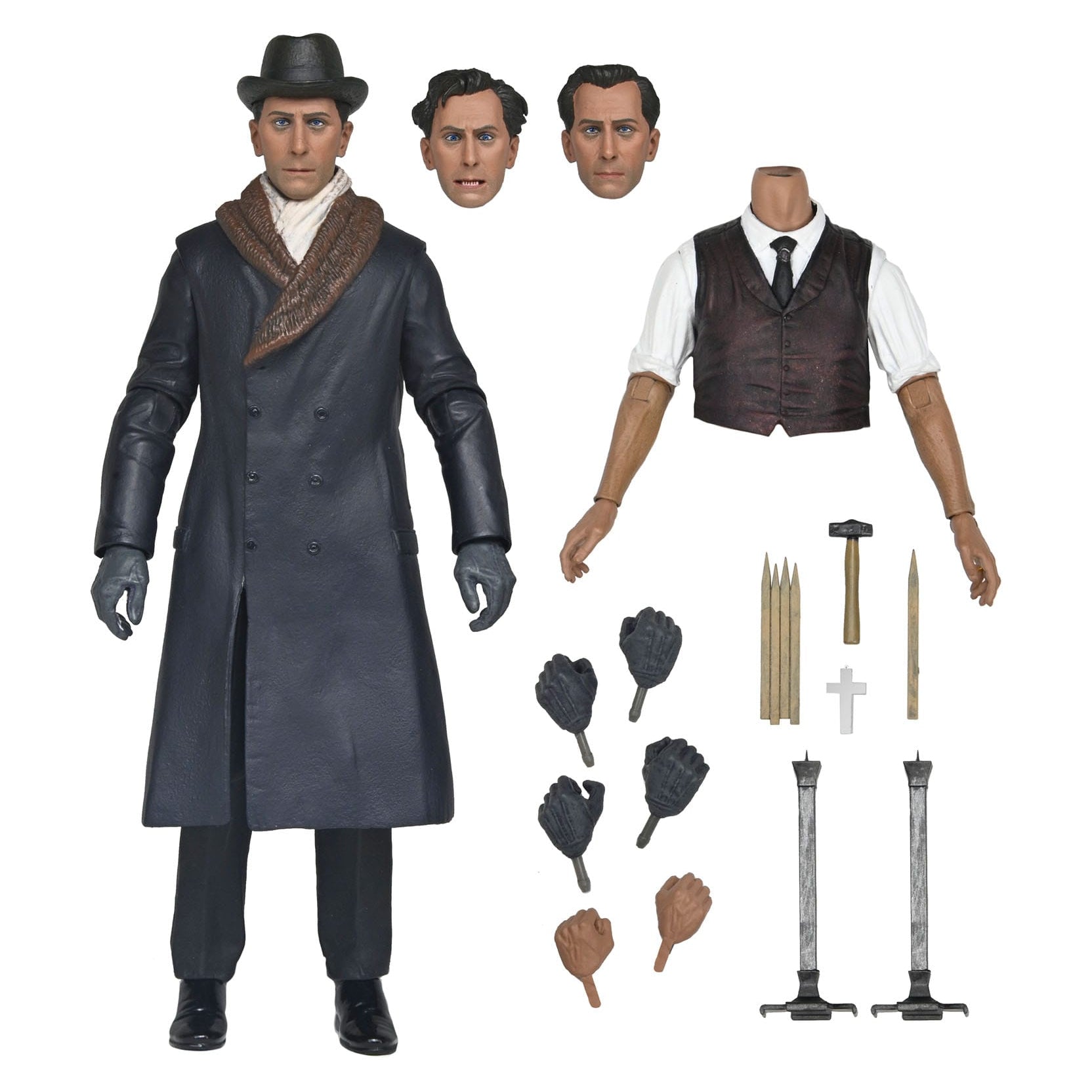 Hammer Films: Horror of Dracula (1958): Ultimate Van Helsing-Actionfiguren-NECA-Mighty Underground