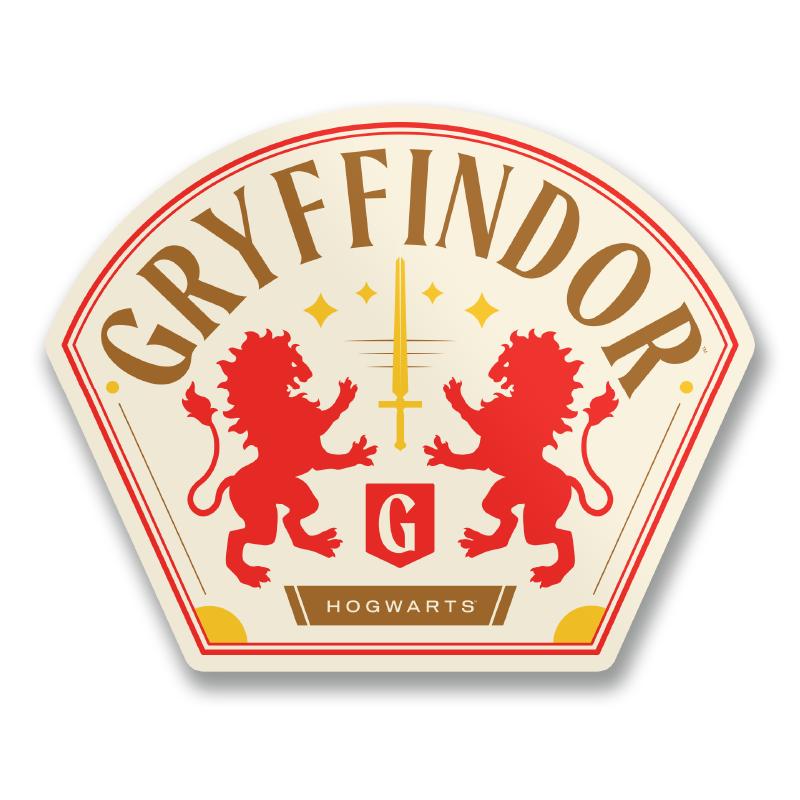 Gryffindor Label Sticker