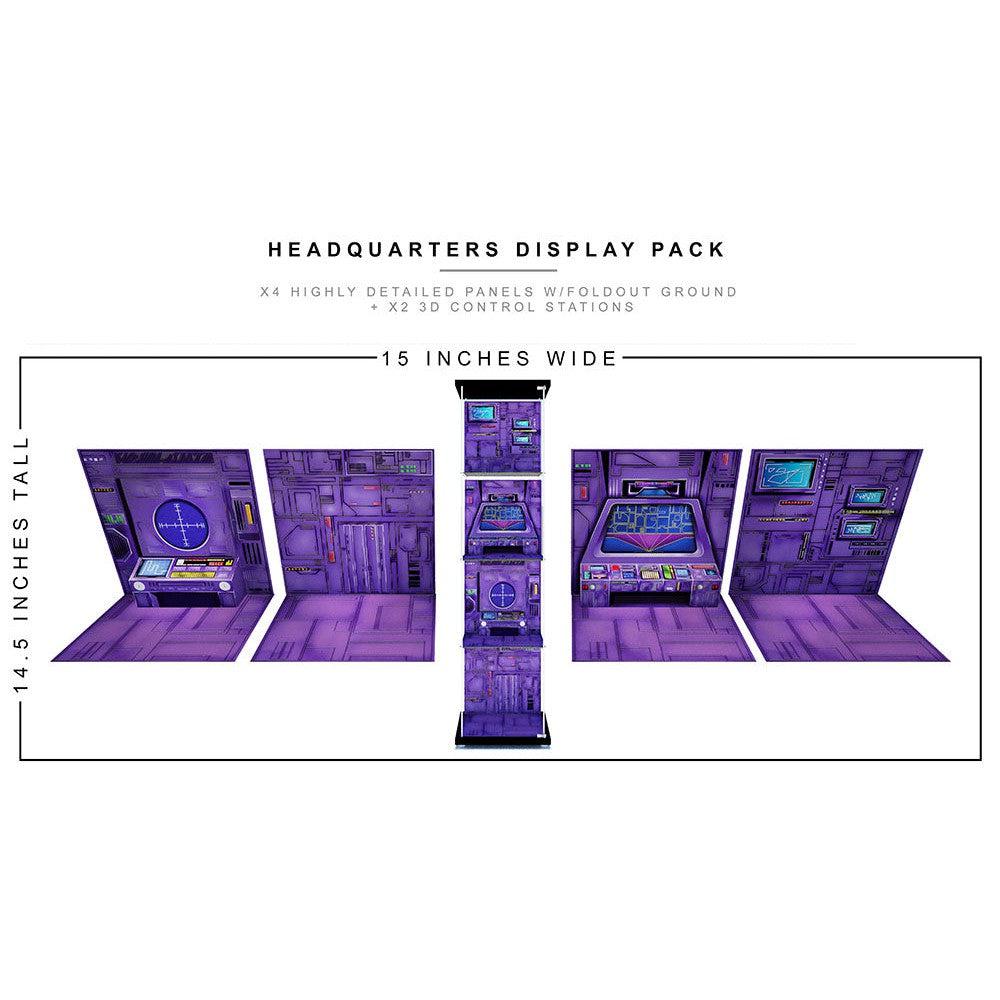 Headquarters Display Pack - Diorama - 1/12-Actionfiguren-Extreme Sets-Mighty Underground