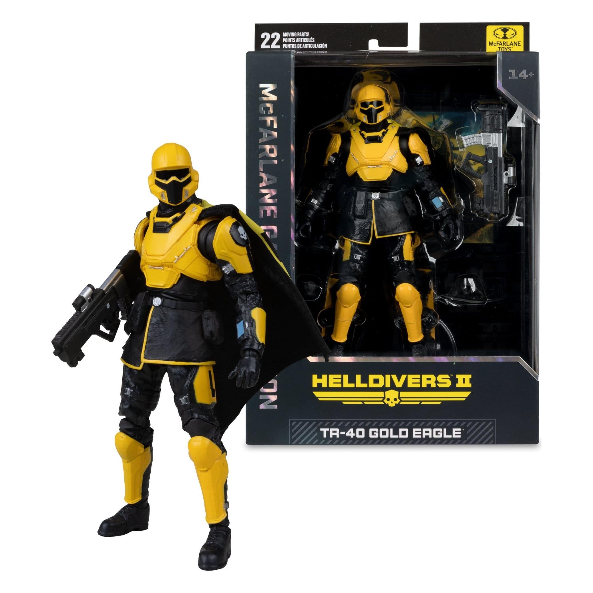 Helldivers II: T4-40 Gold Eagle-Actionfiguren-McFarlane Toys-Mighty Underground