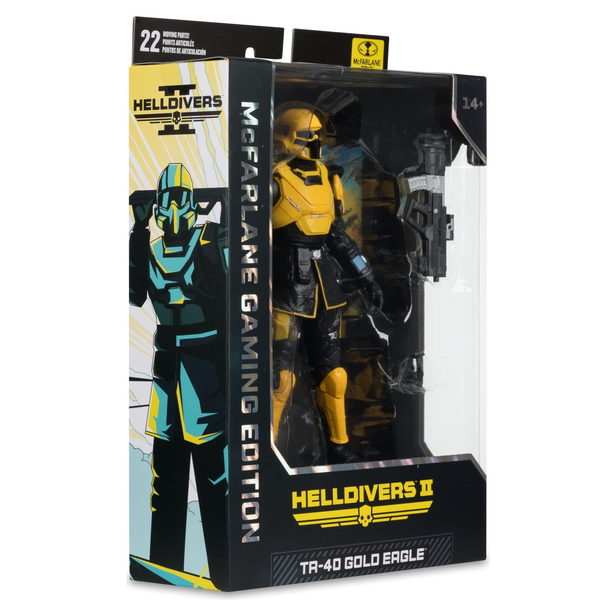 Helldivers II: T4-40 Gold Eagle-Actionfiguren-McFarlane Toys-Mighty Underground
