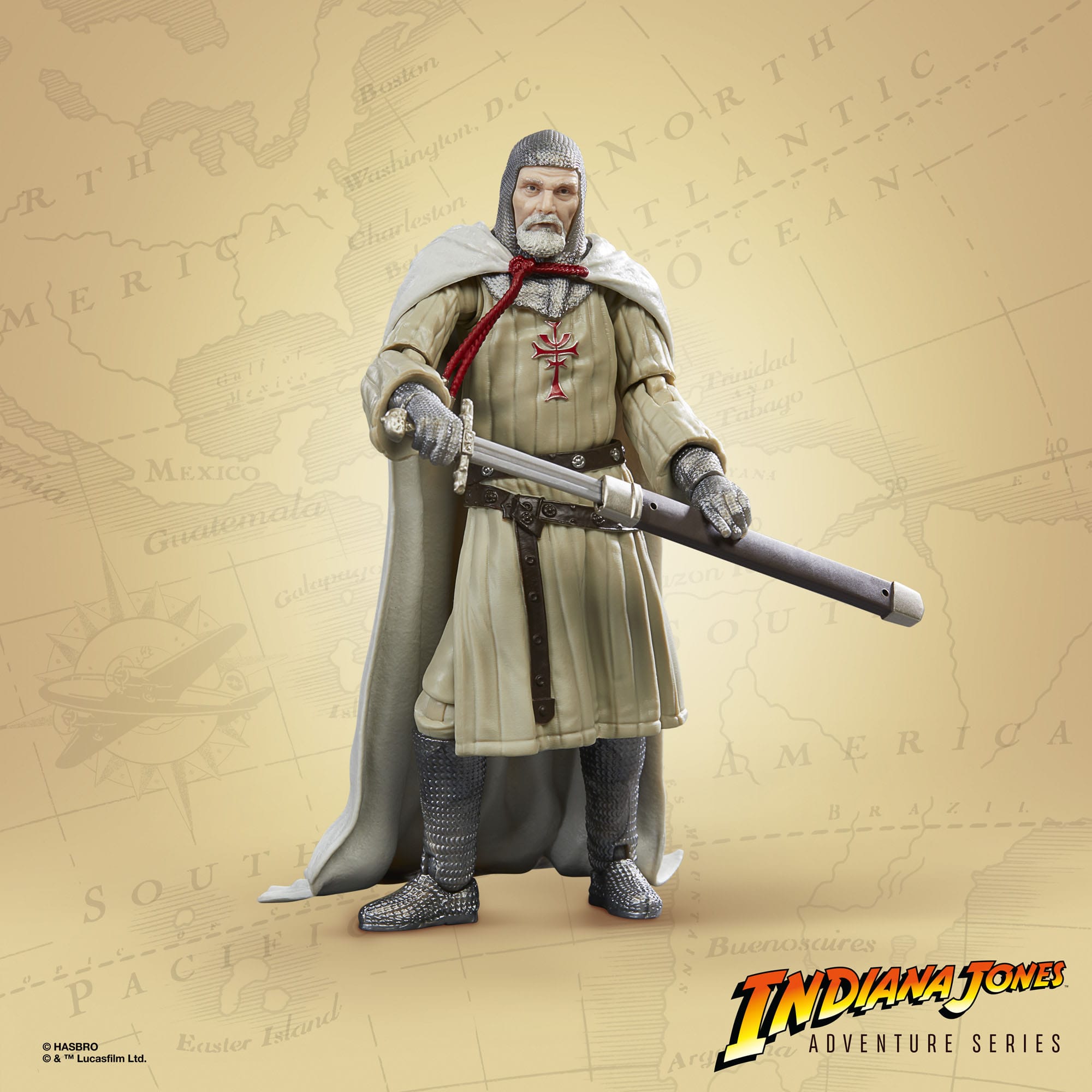 Indiana Jones Adventure Series: Grail Knight (The Last Crusade)-Actionfiguren-Hasbro-Mighty Underground