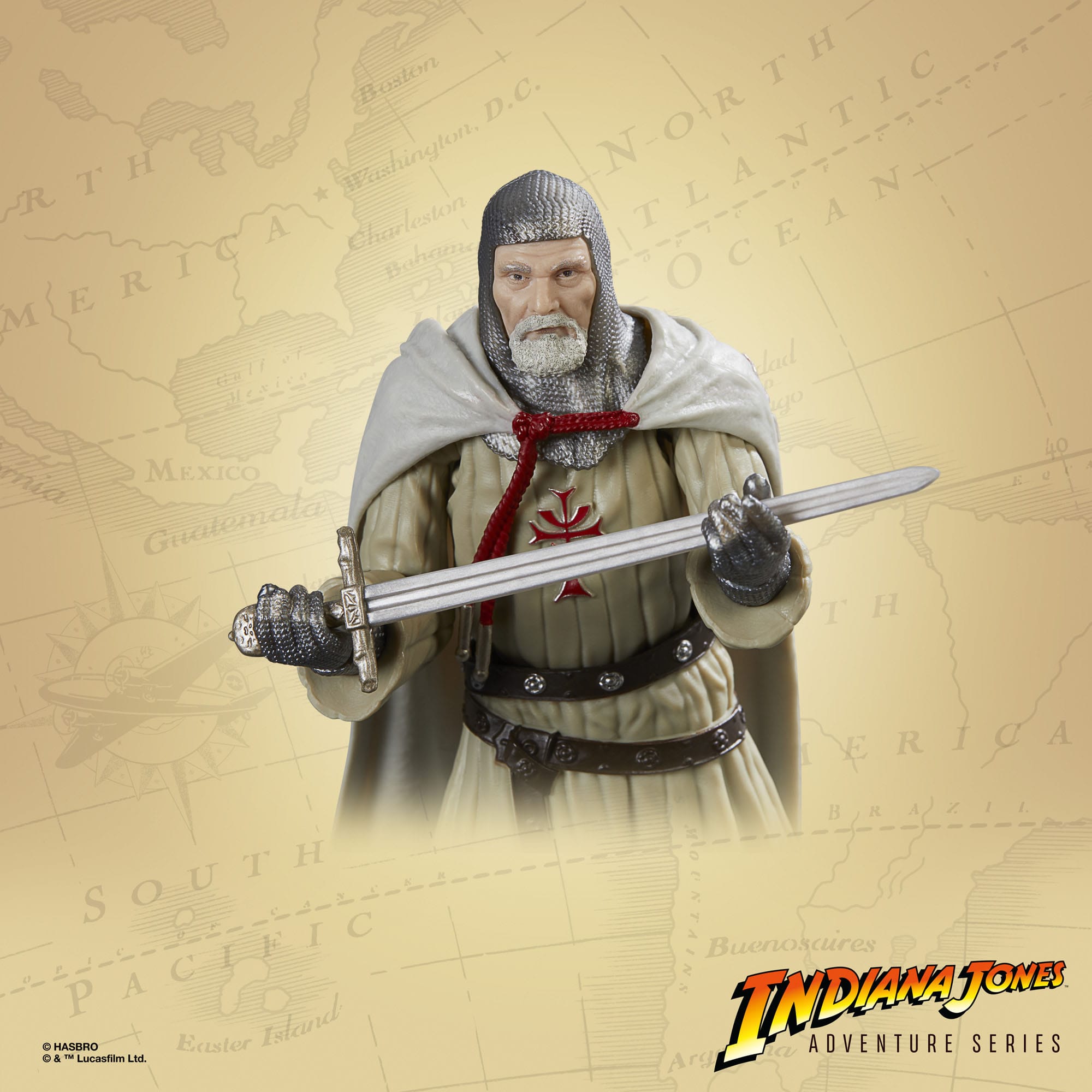 Indiana Jones Adventure Series: Grail Knight (The Last Crusade)-Actionfiguren-Hasbro-Mighty Underground