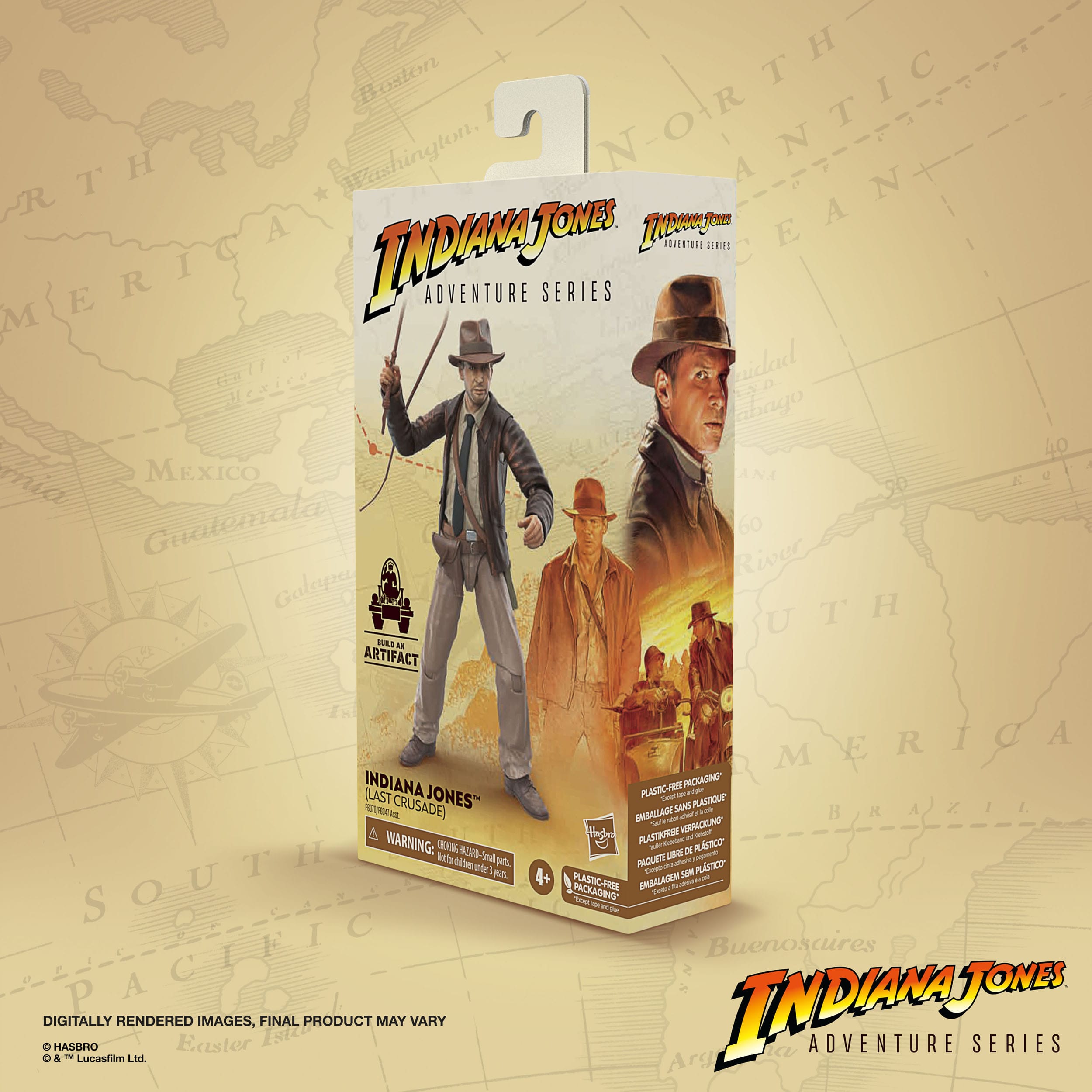 Indiana Jones Adventure Series: Indiana Jones (The Last Crusade)-Actionfiguren-Hasbro-Mighty Underground