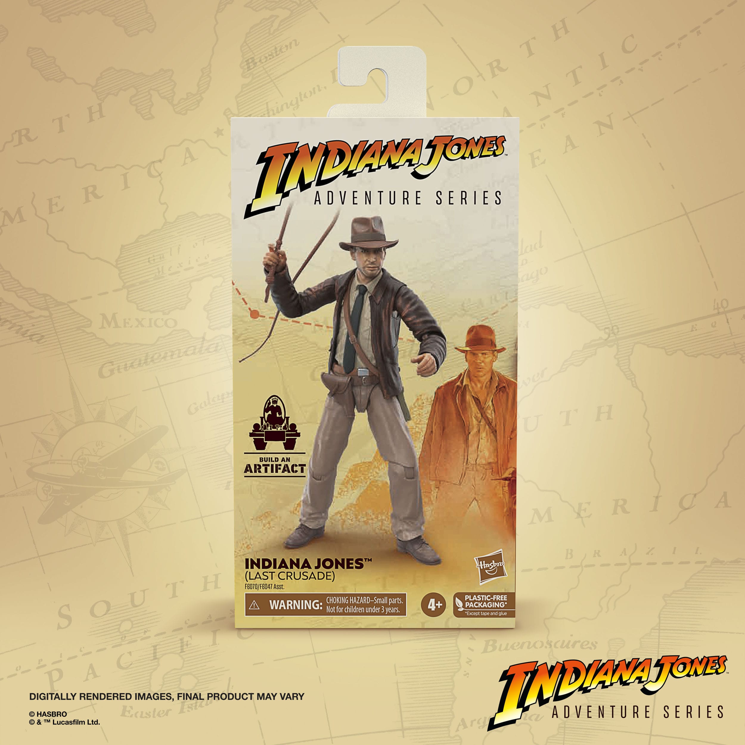 Indiana Jones Adventure Series: Indiana Jones (The Last Crusade)-Actionfiguren-Hasbro-Mighty Underground