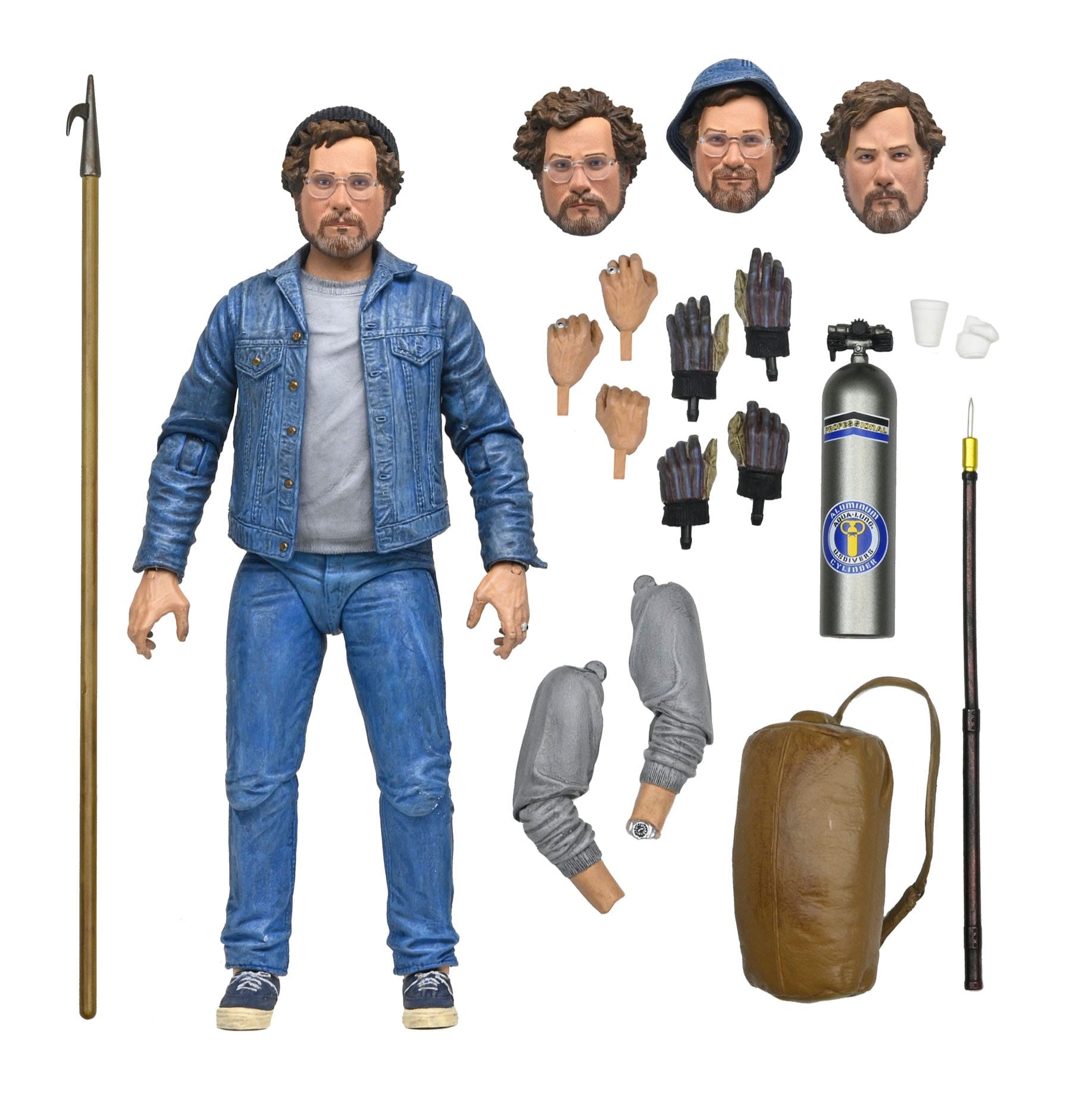 Jaws: Ultimate Hooper (Amity Arrival, 50th Anniversary)-Actionfiguren-NECA-Mighty Underground