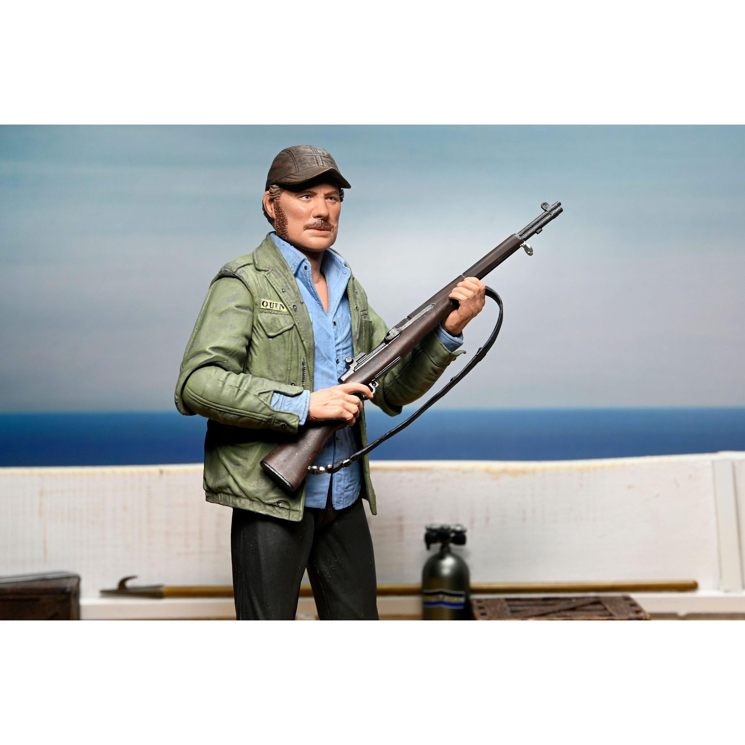 Jaws: Ultimate Sam Quint (50th Anniversary)-Actionfiguren-NECA-Mighty Underground